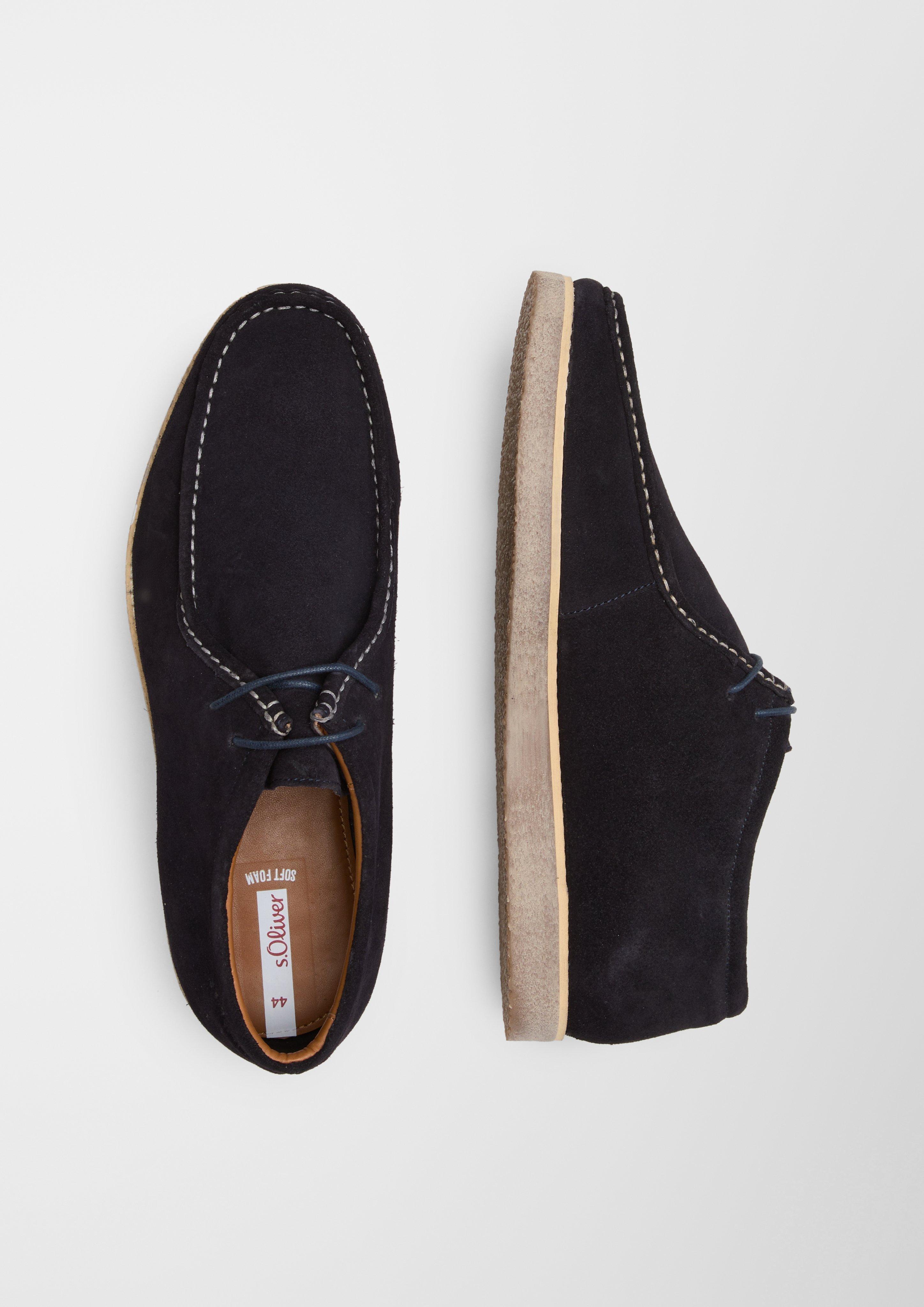 s.Oliver Halbschuh aus Veloursleder