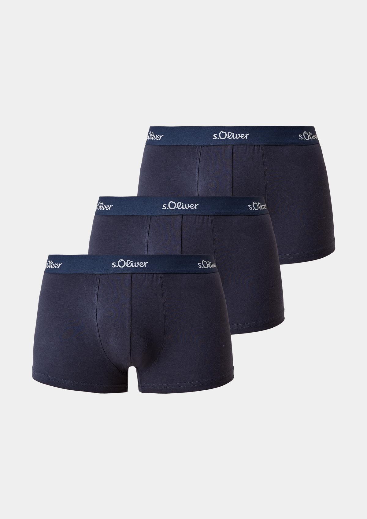 s.Oliver 3er-Pack Jersey-Boxershorts