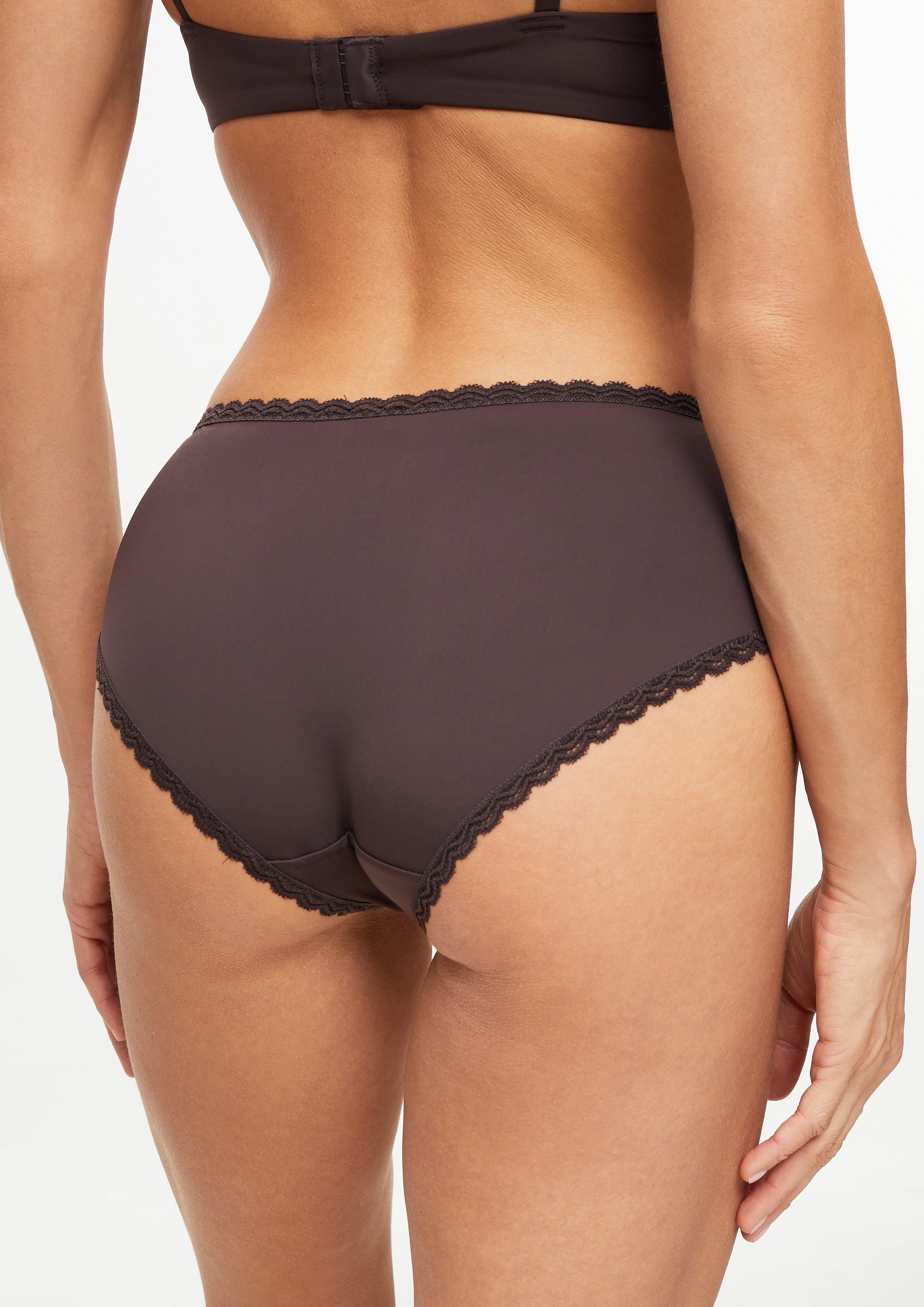 Dames Basic slip in bruin van s.Oliver
