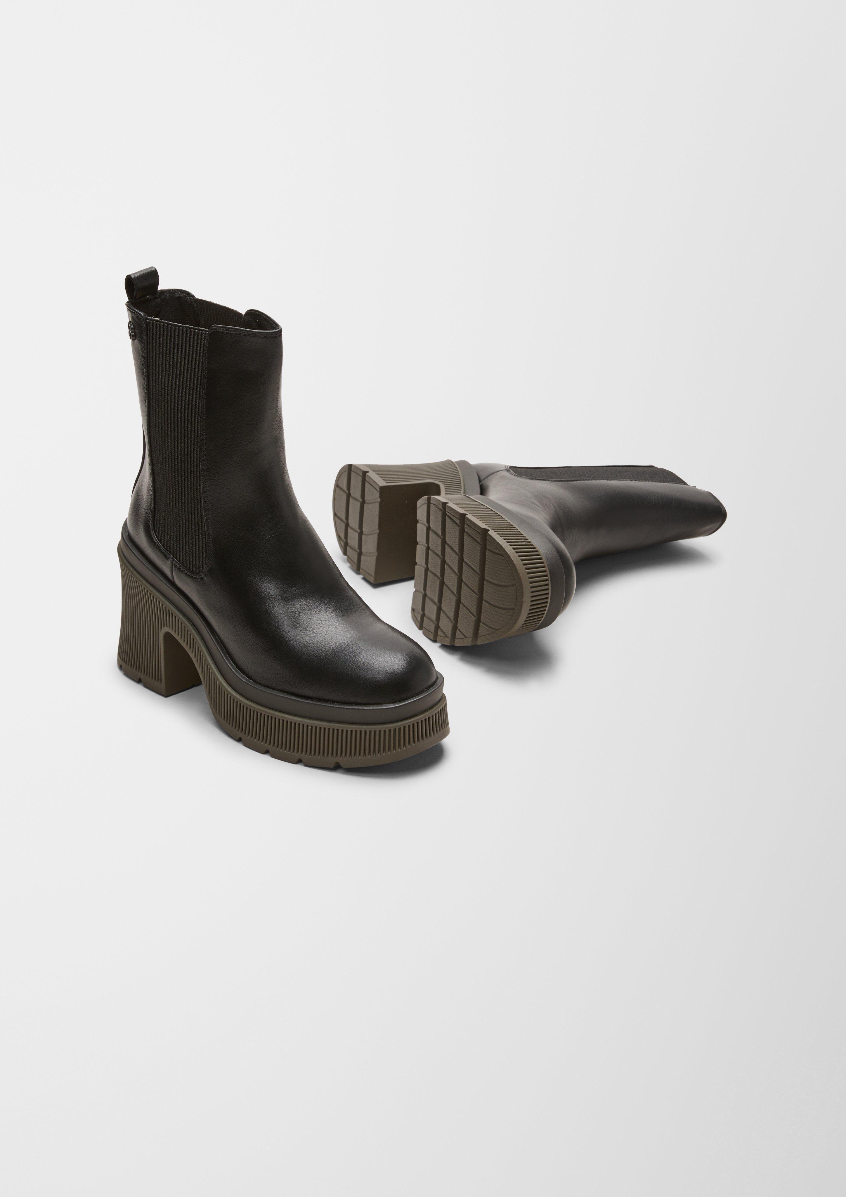 s.Oliver Boots mit Plateausohle