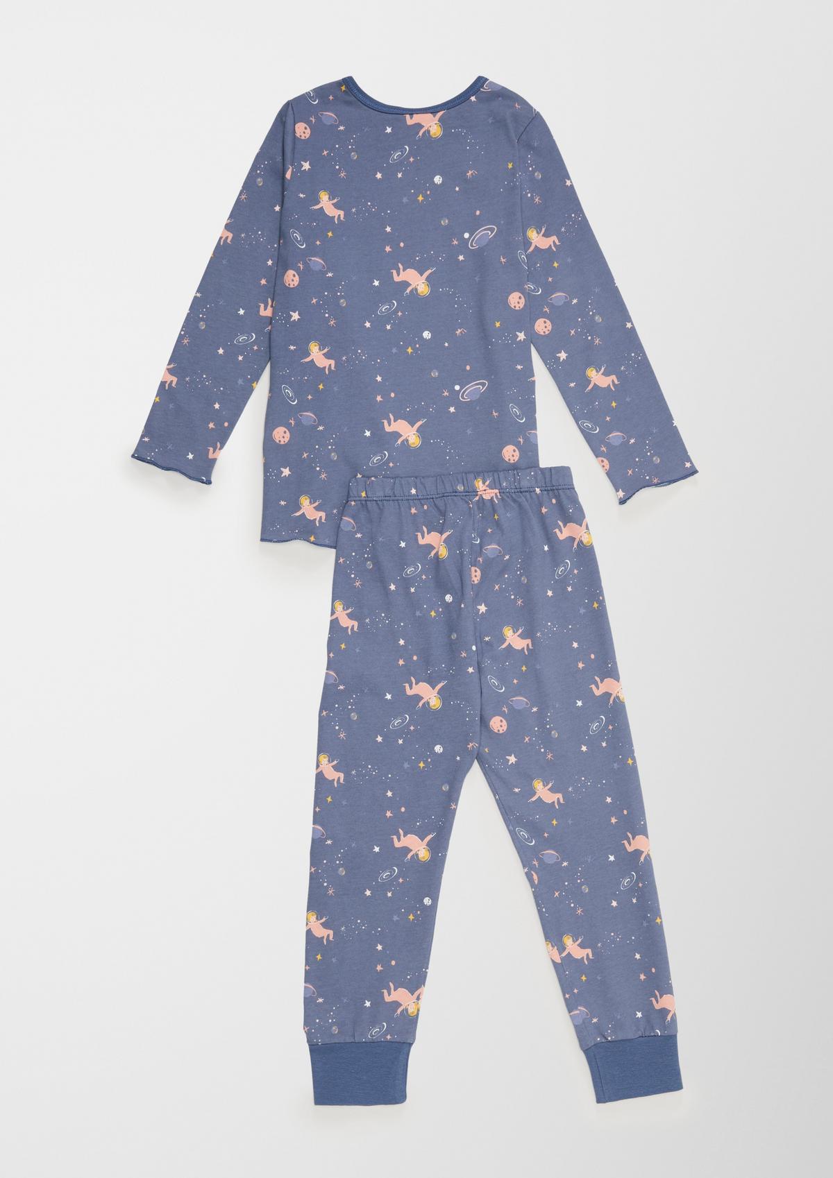 s.Oliver Lange pyjama met print