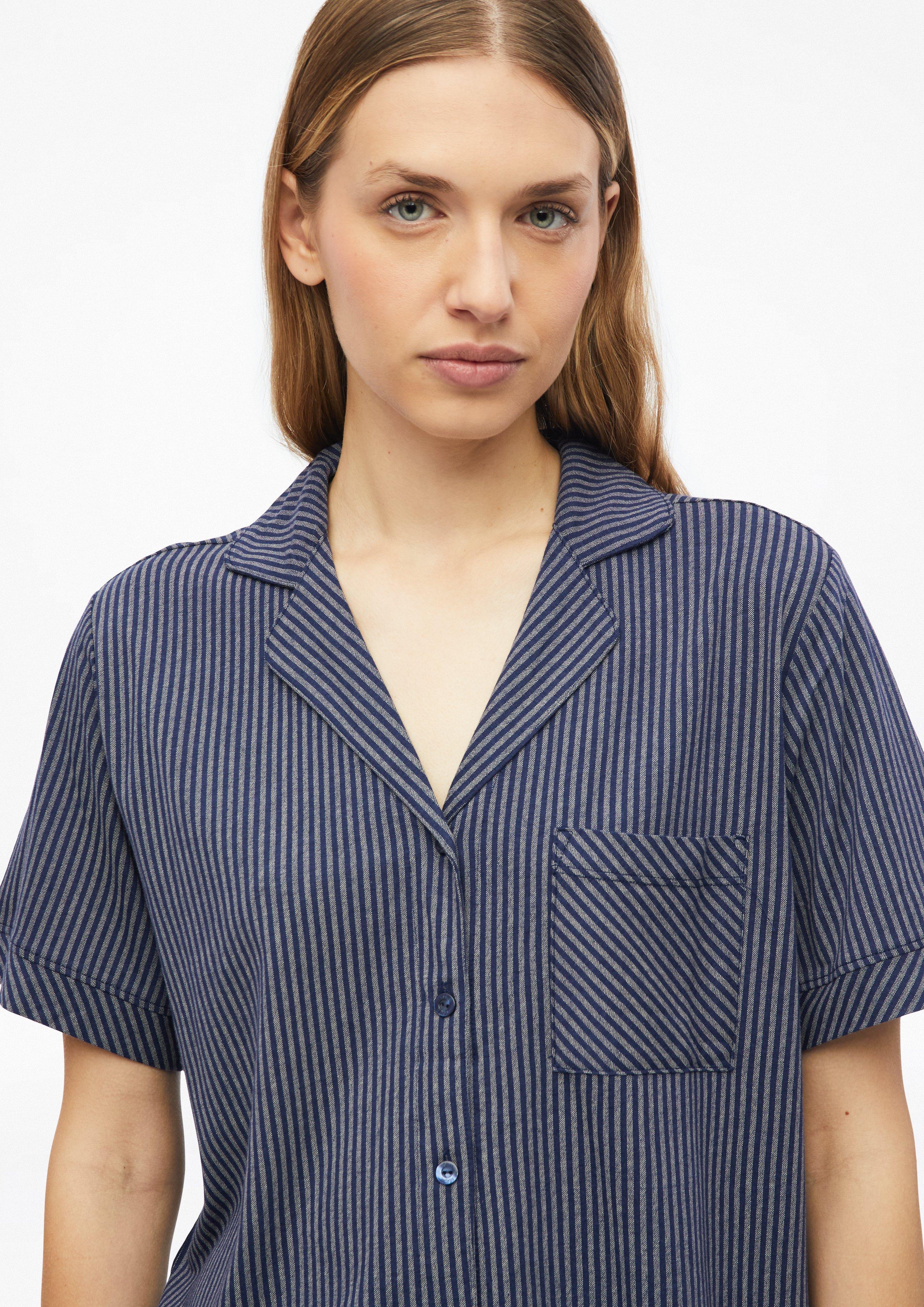 Women T-shirt with short sleeves in blue by s.Oliver