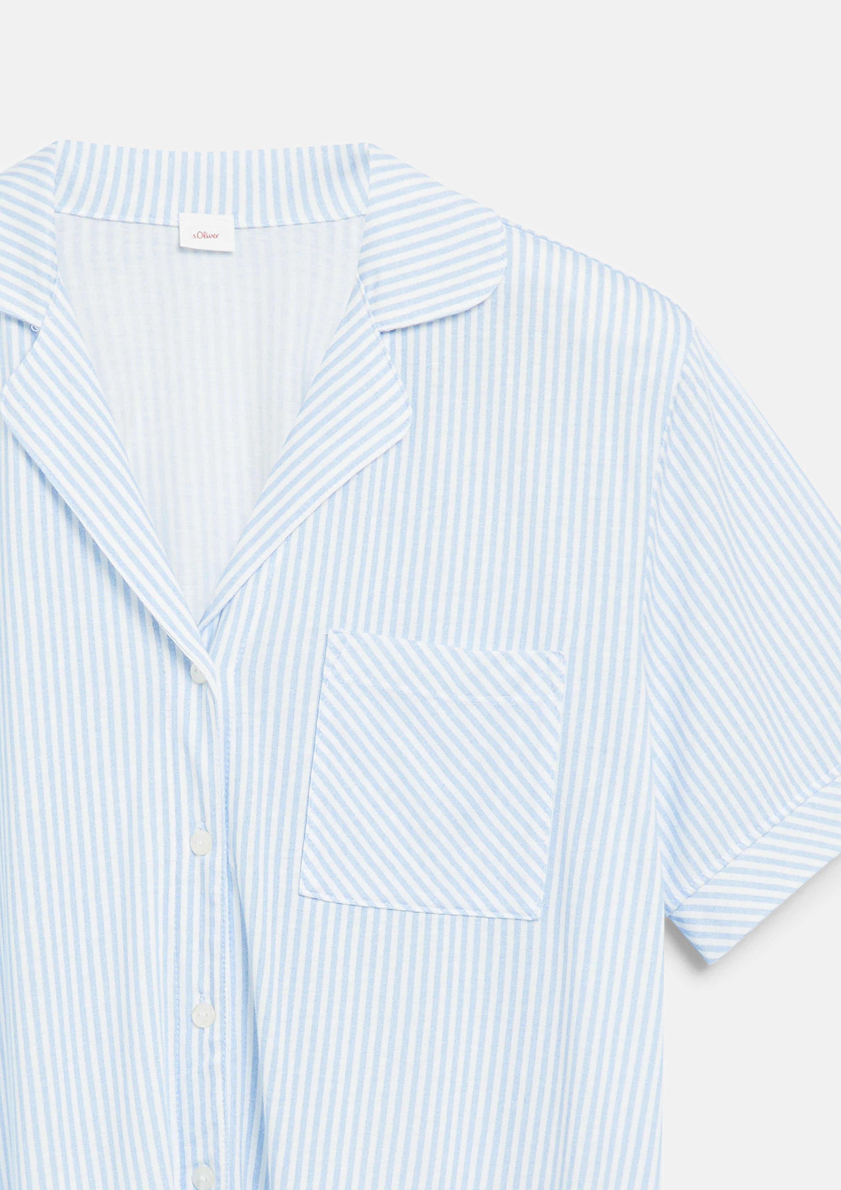 Femmes Haut de pyjama en bleu de s.Oliver