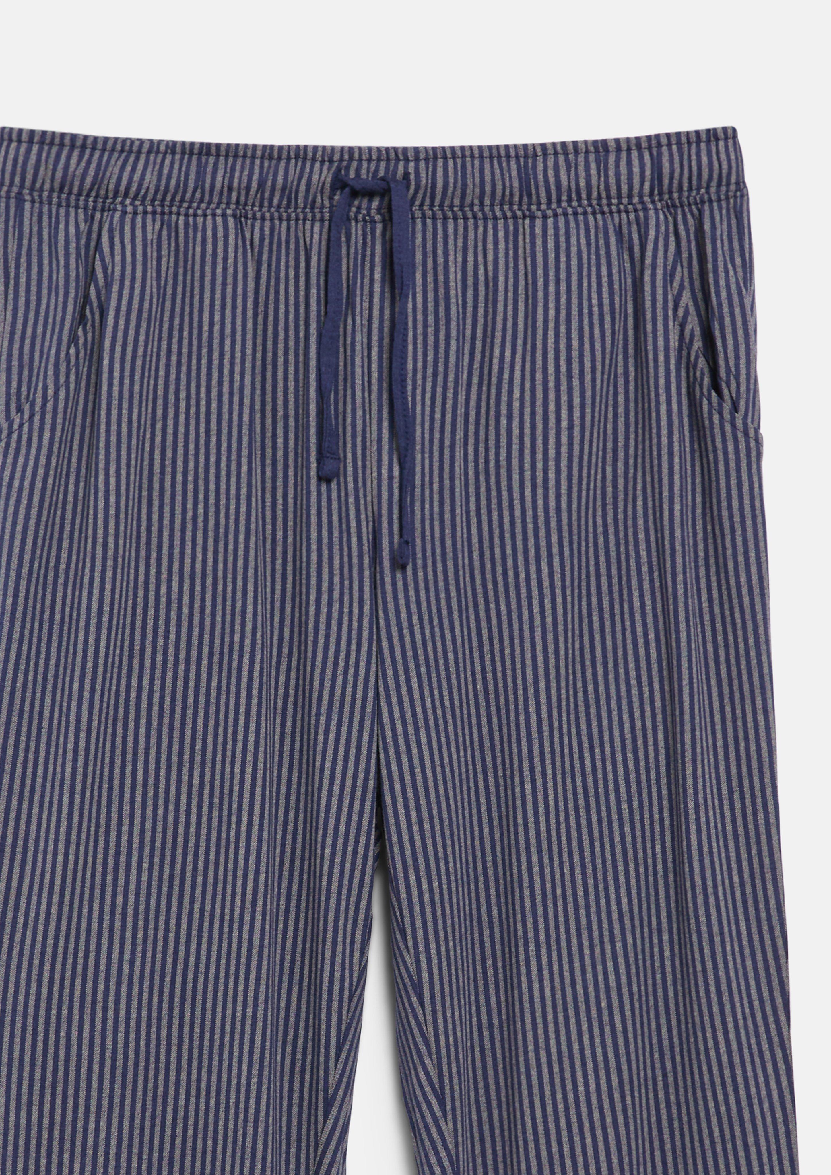Damen Lange Pyjamahose in blau von s.Oliver