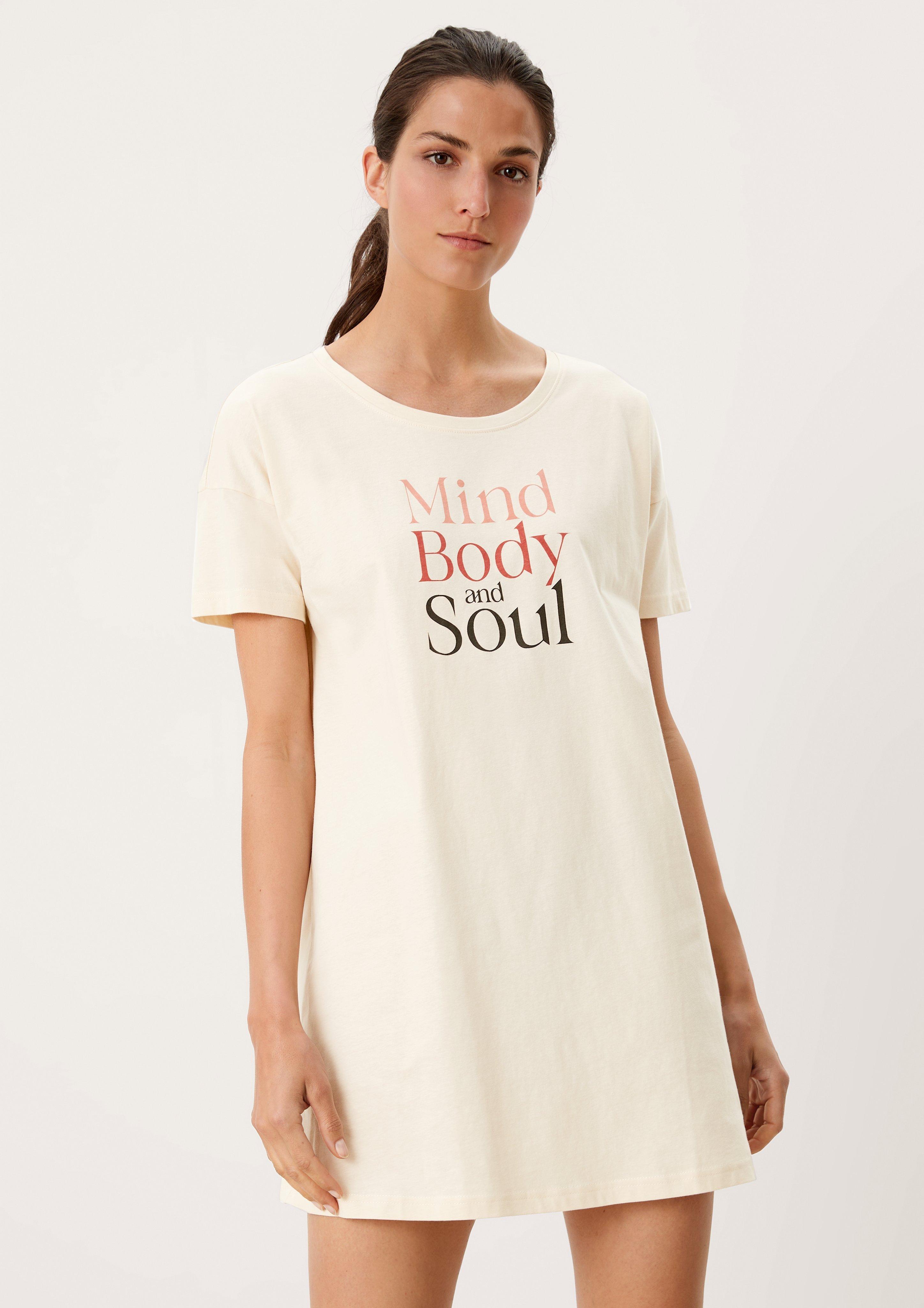 Nachthemd langarm in 0900