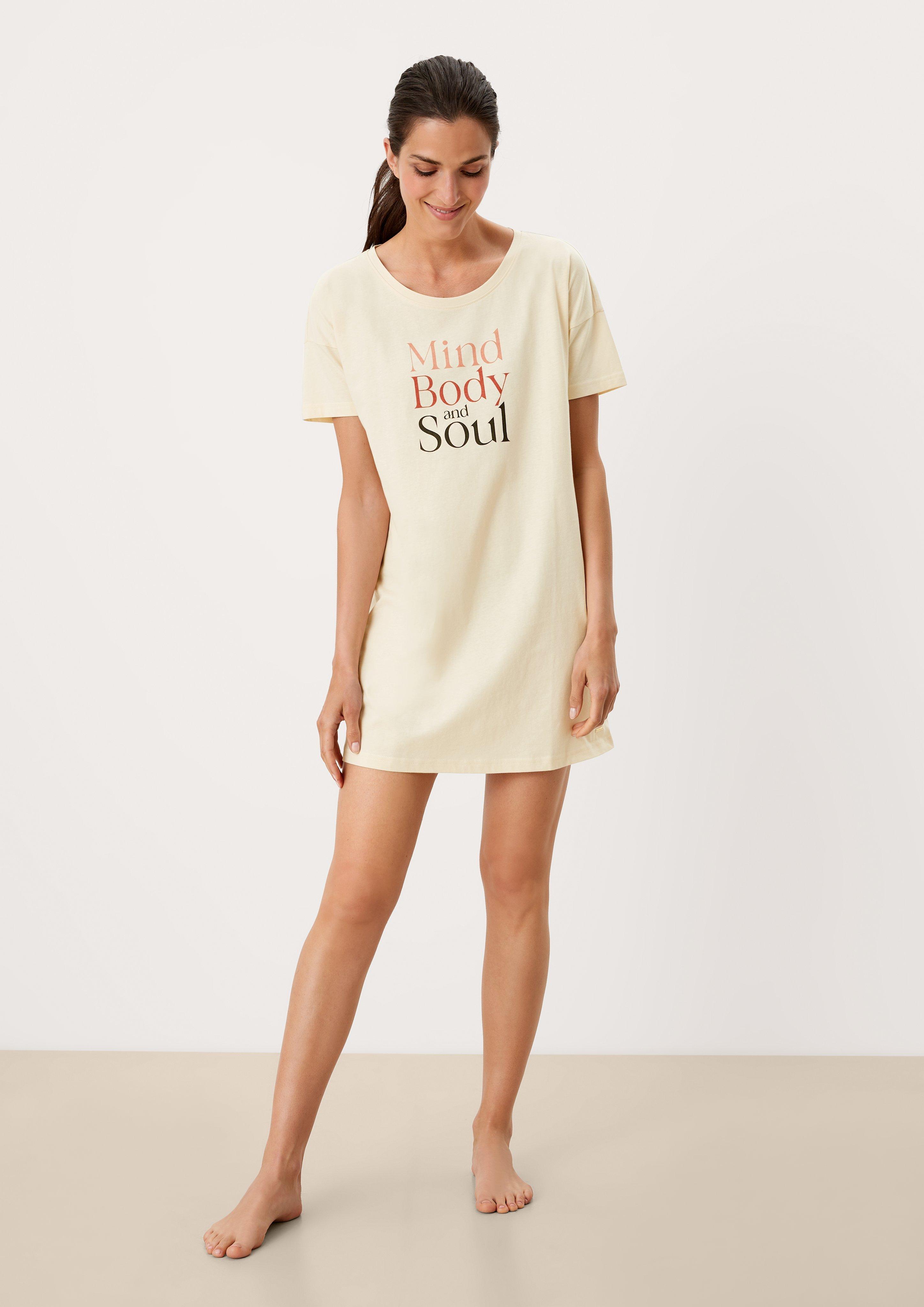 Nachthemd langarm in 0900