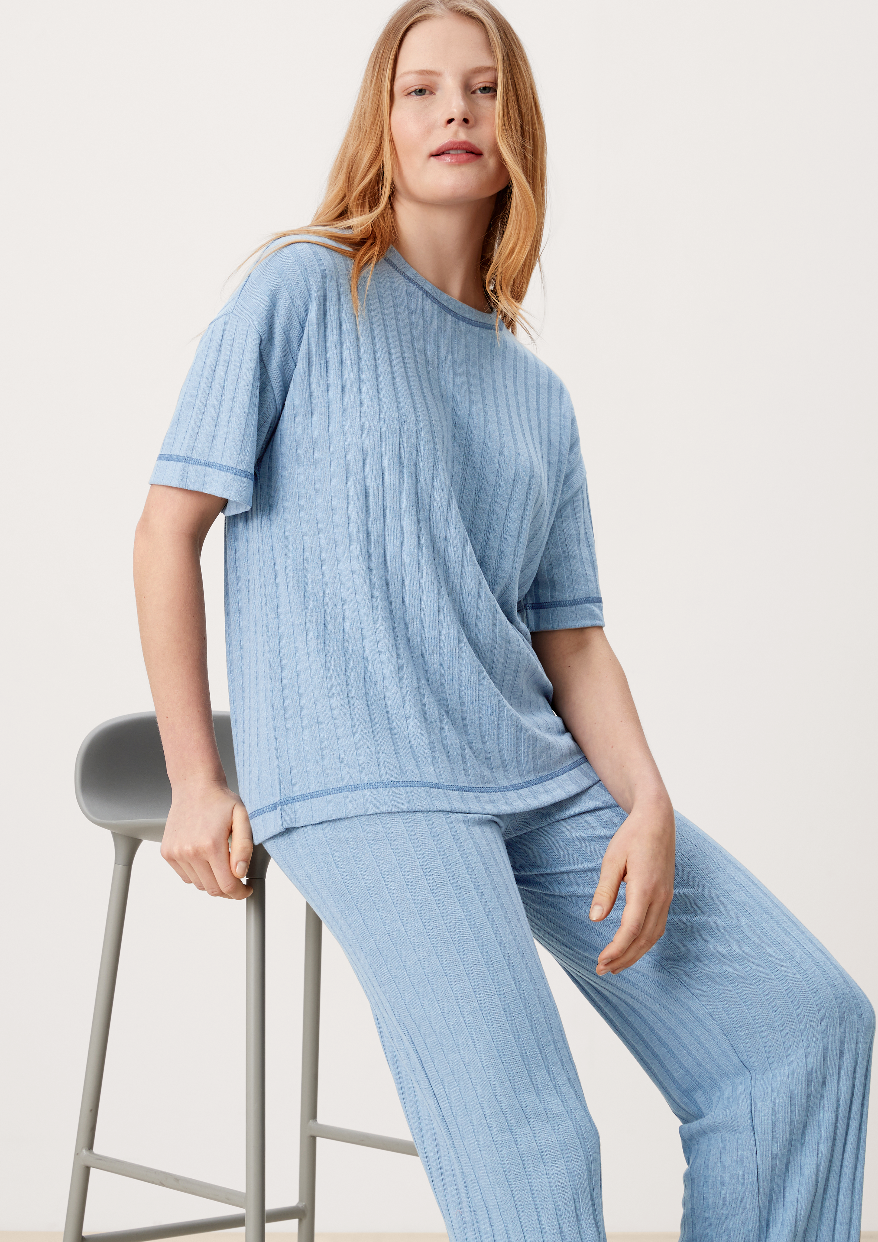 Pyjamaoberteil in 5344, 4500 & 8024