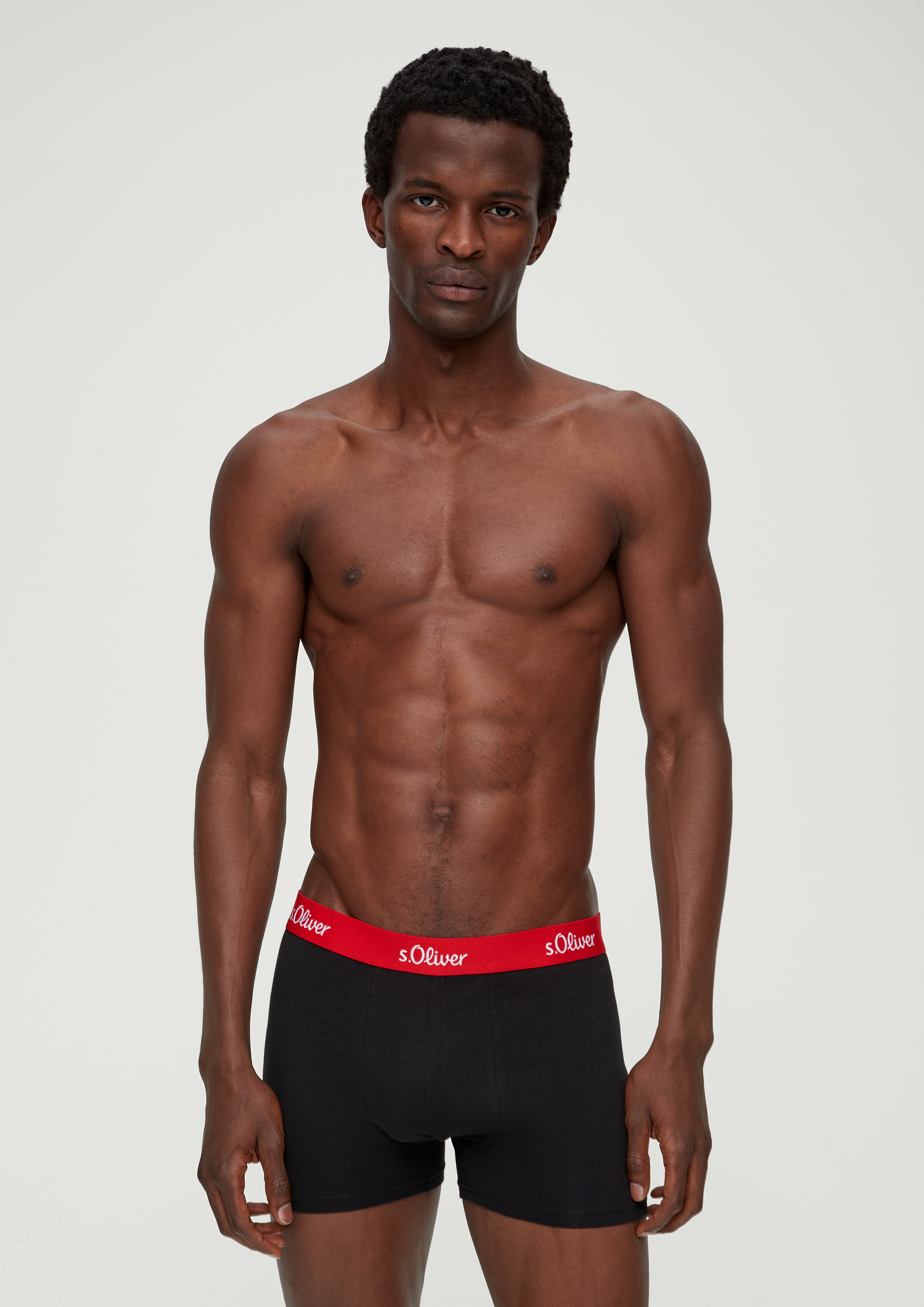 s.Oliver 3er-Pack Boxershorts mit Label-Patch