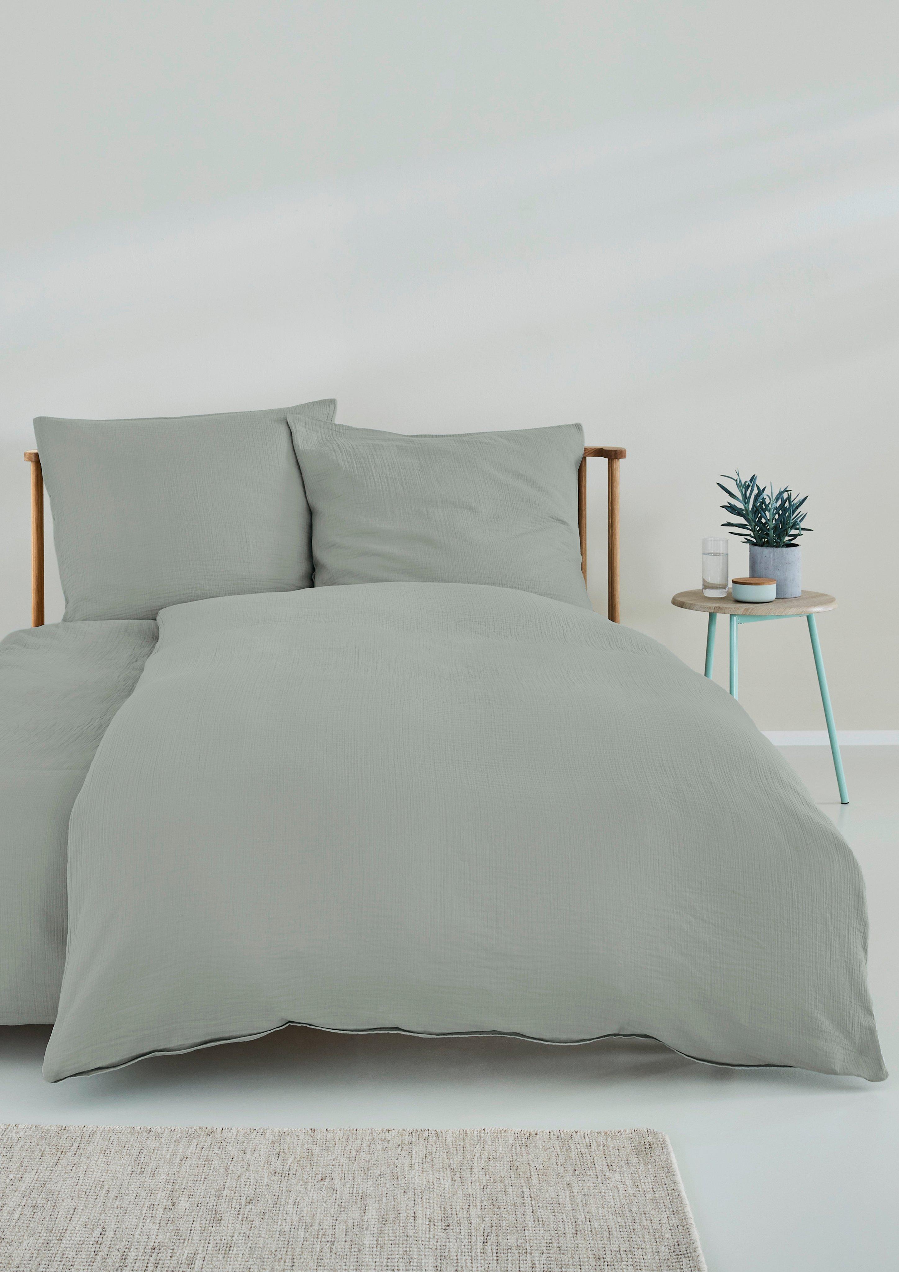 s.Oliver Musselinbettwäsche aus Baumwolle