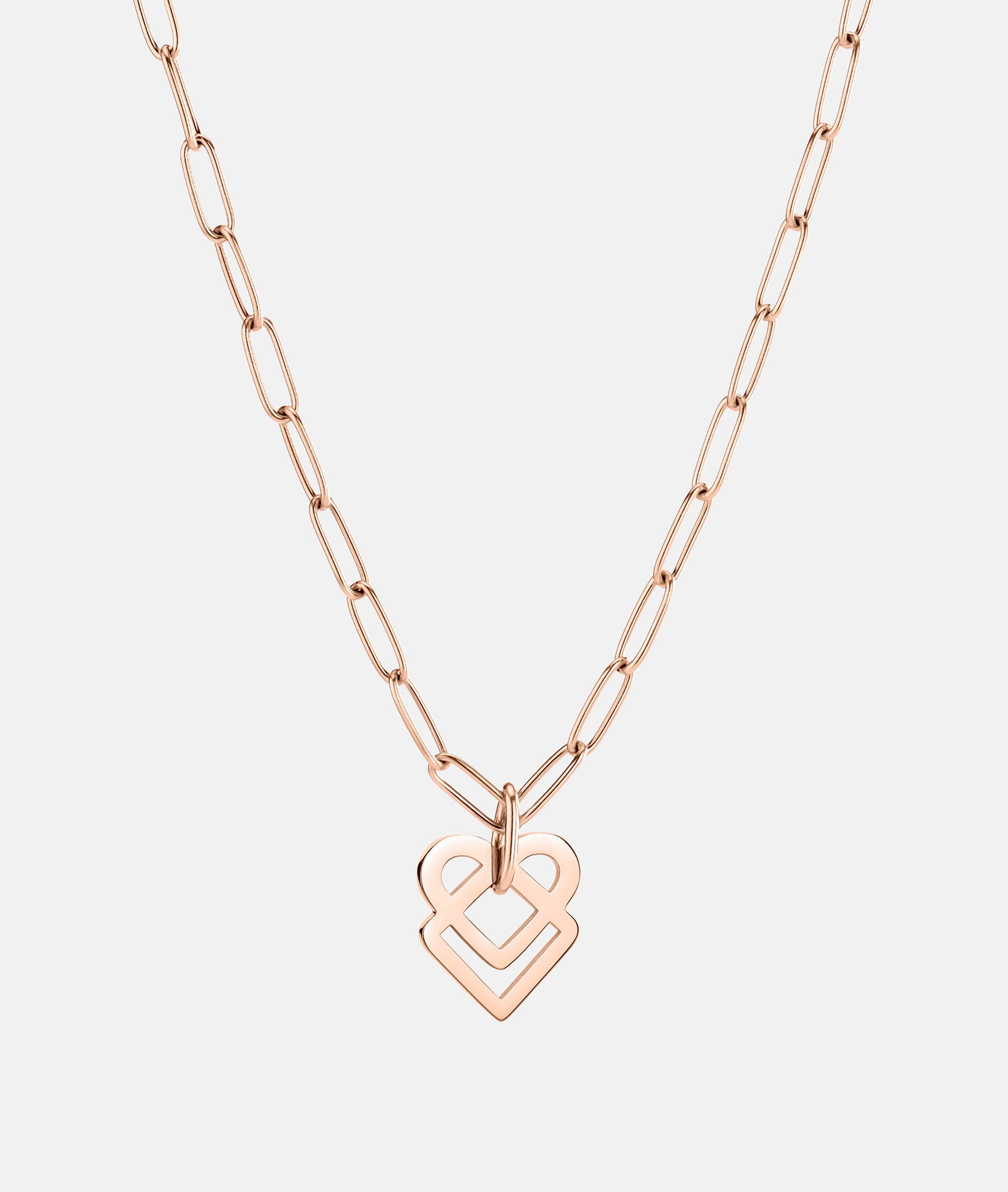 Liebeskind Berlin Bracciale In Acciaio Inox Con Catena Mista – Lunghezza Regolabile 17-22 Cm, Gioiello Minimal Per Donna