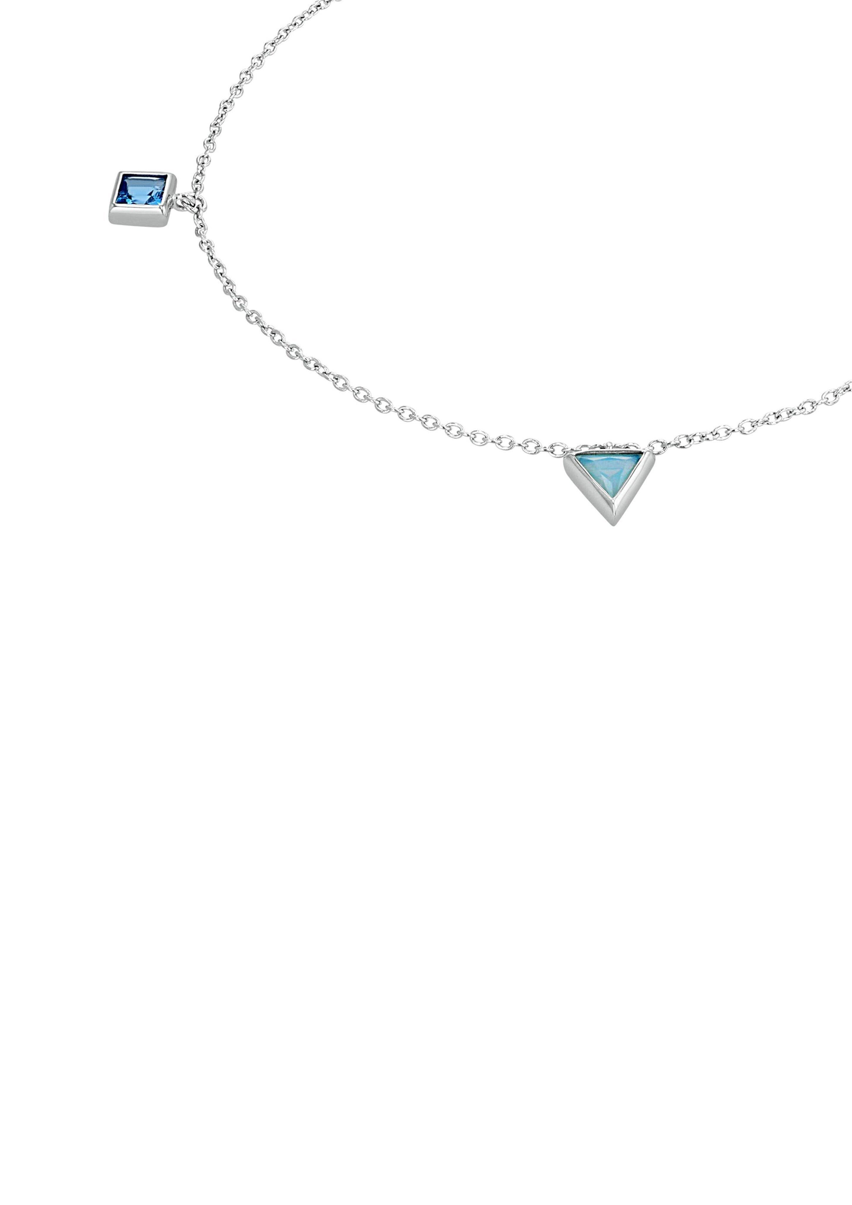 s.Oliver Fußkettchen mit Zirkonia-Anhängern