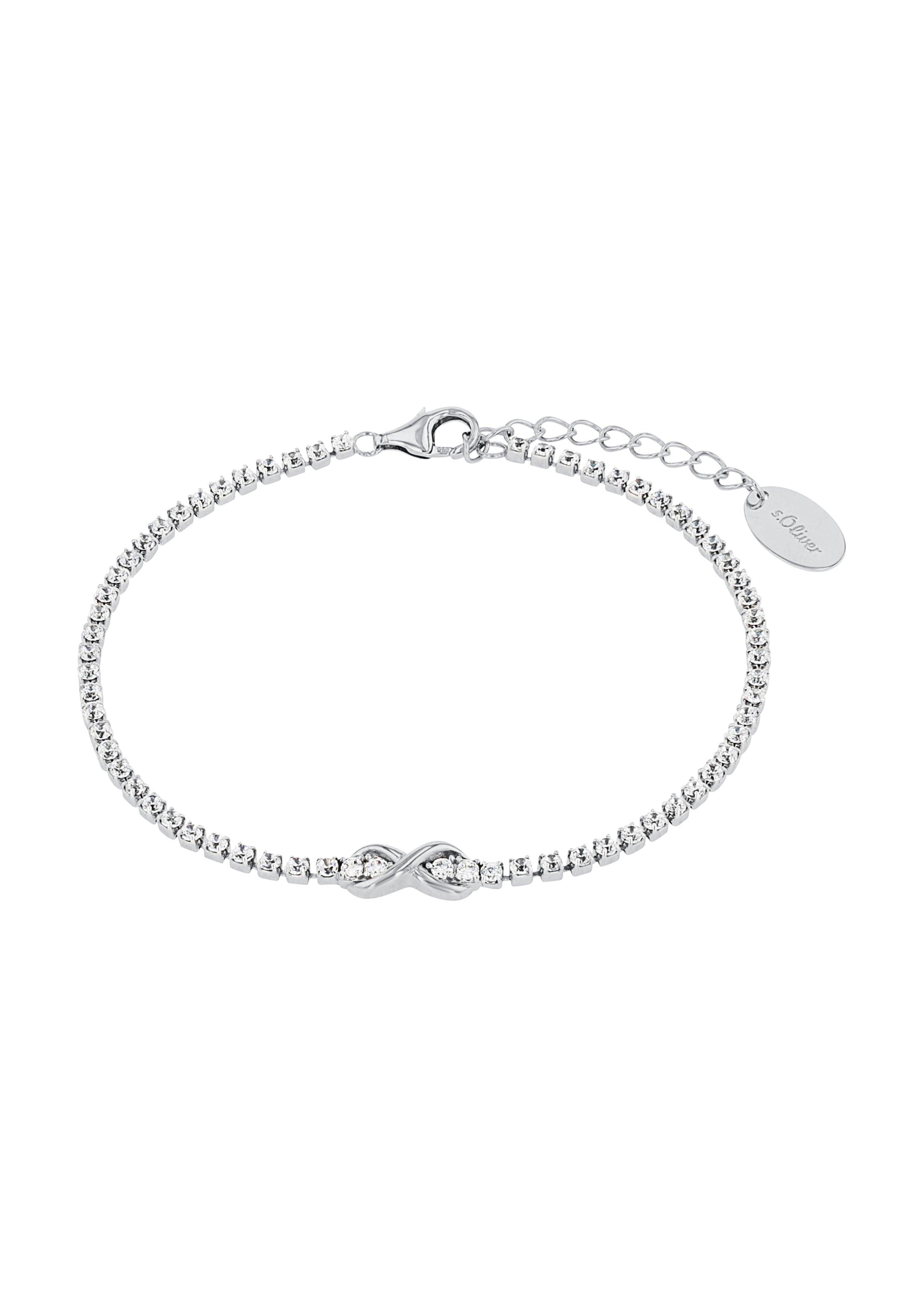 - Tennisarmband silber Anhänger mit