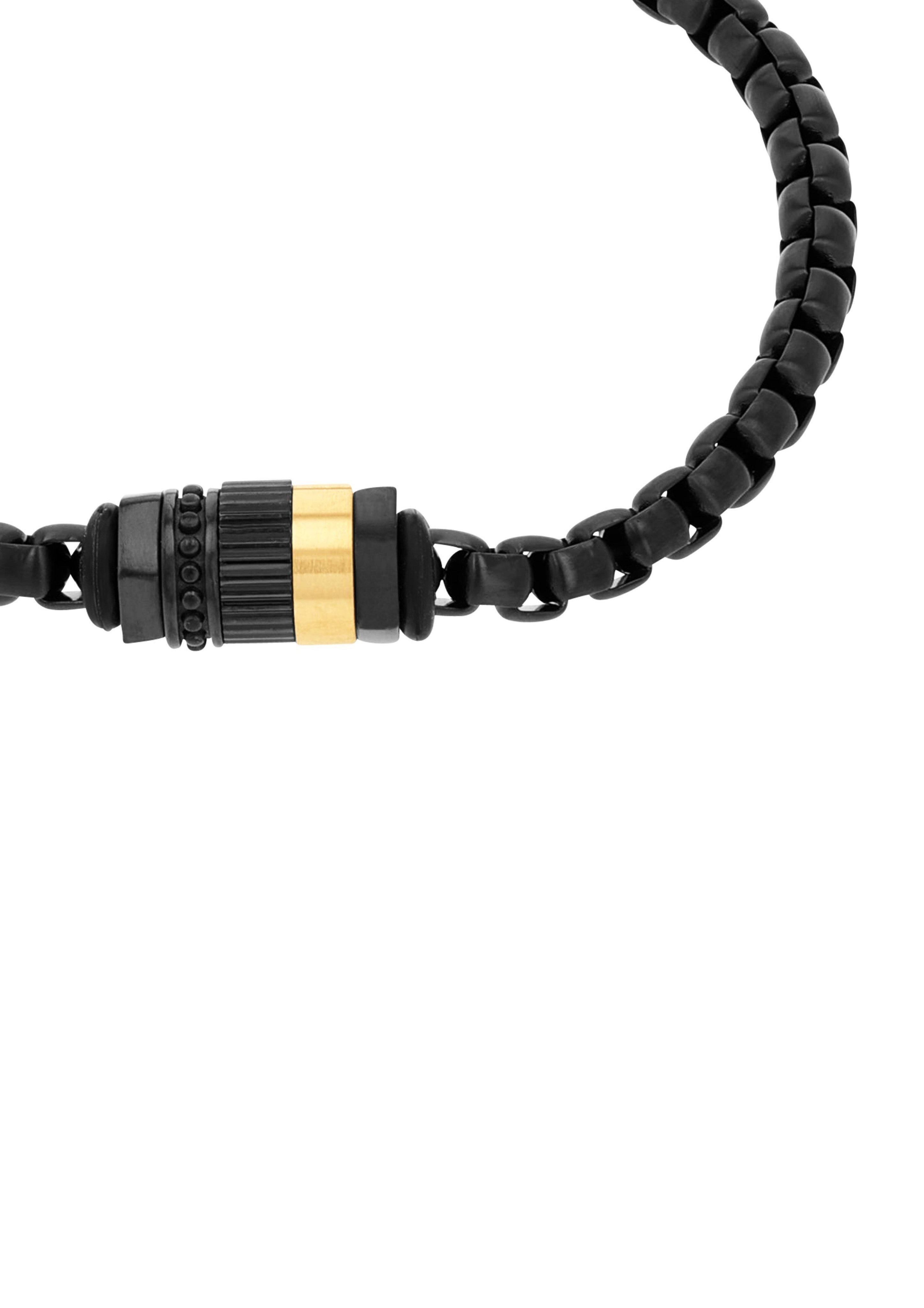 s.Oliver Edelstahl-Armband in Schwarz