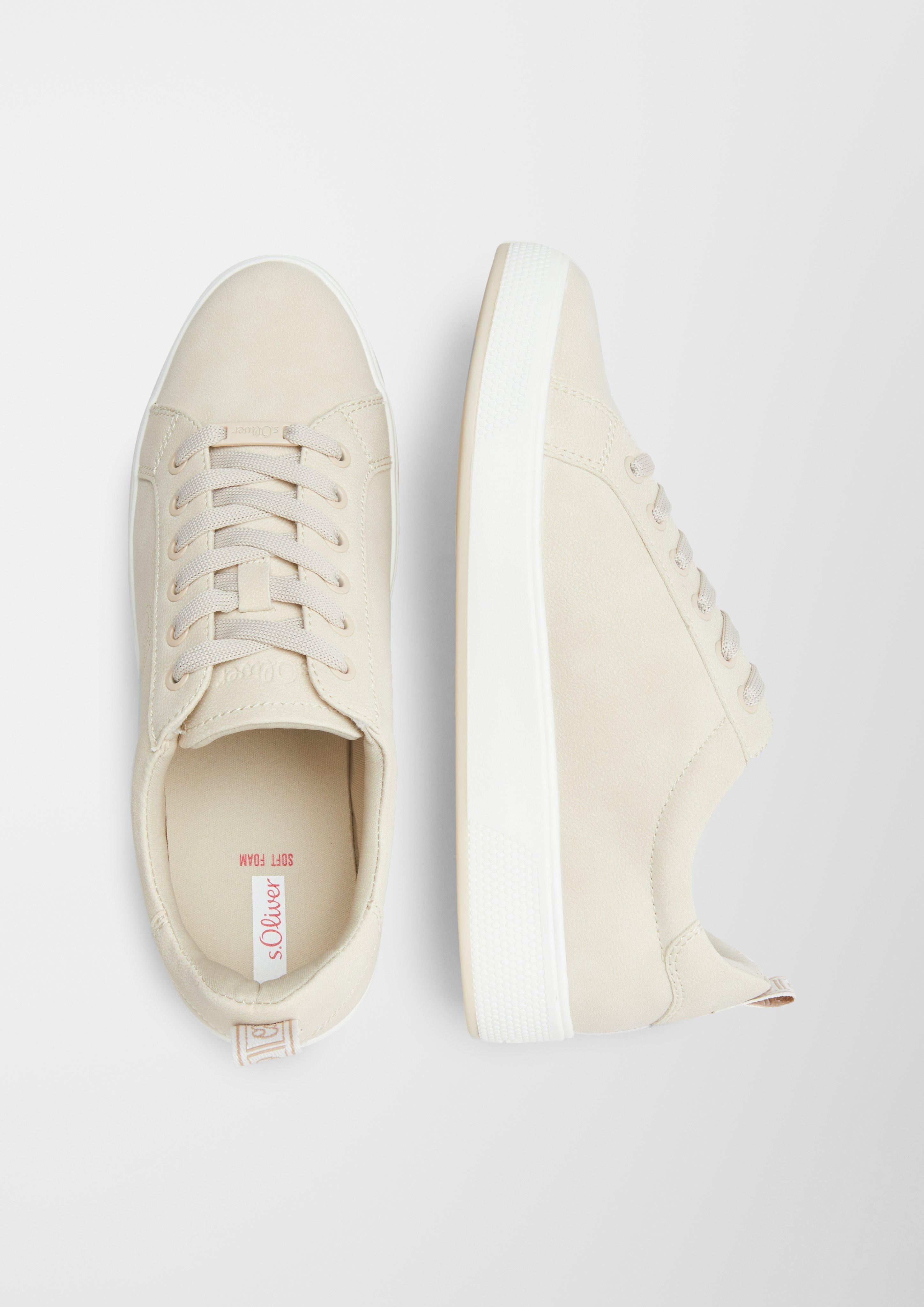 s.Oliver Sneaker mit Logo-Stickerei