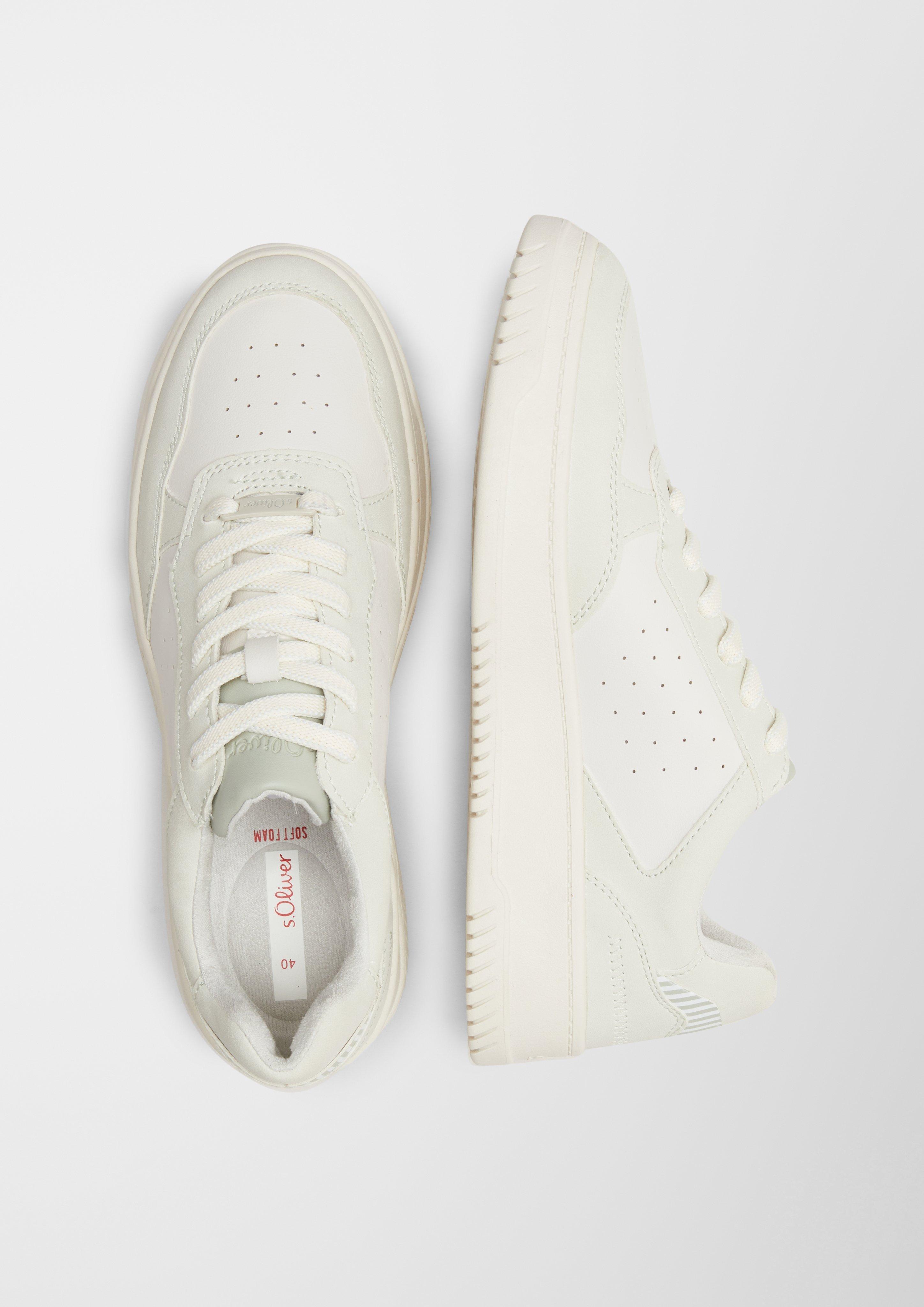 s.Oliver Sneaker in Leder-Optik