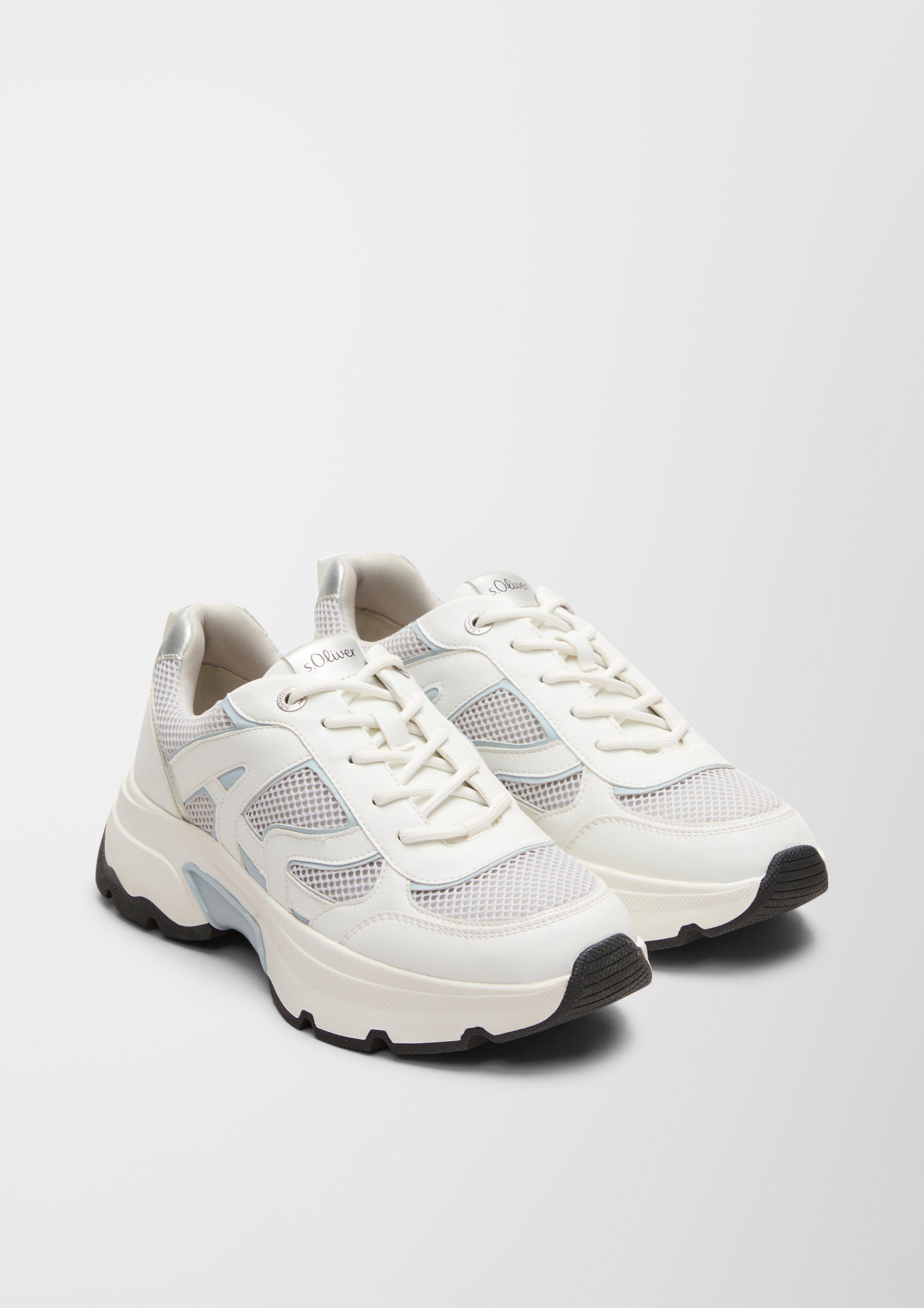 S.Oliver Chunky Sneaker mit Mesh-Details