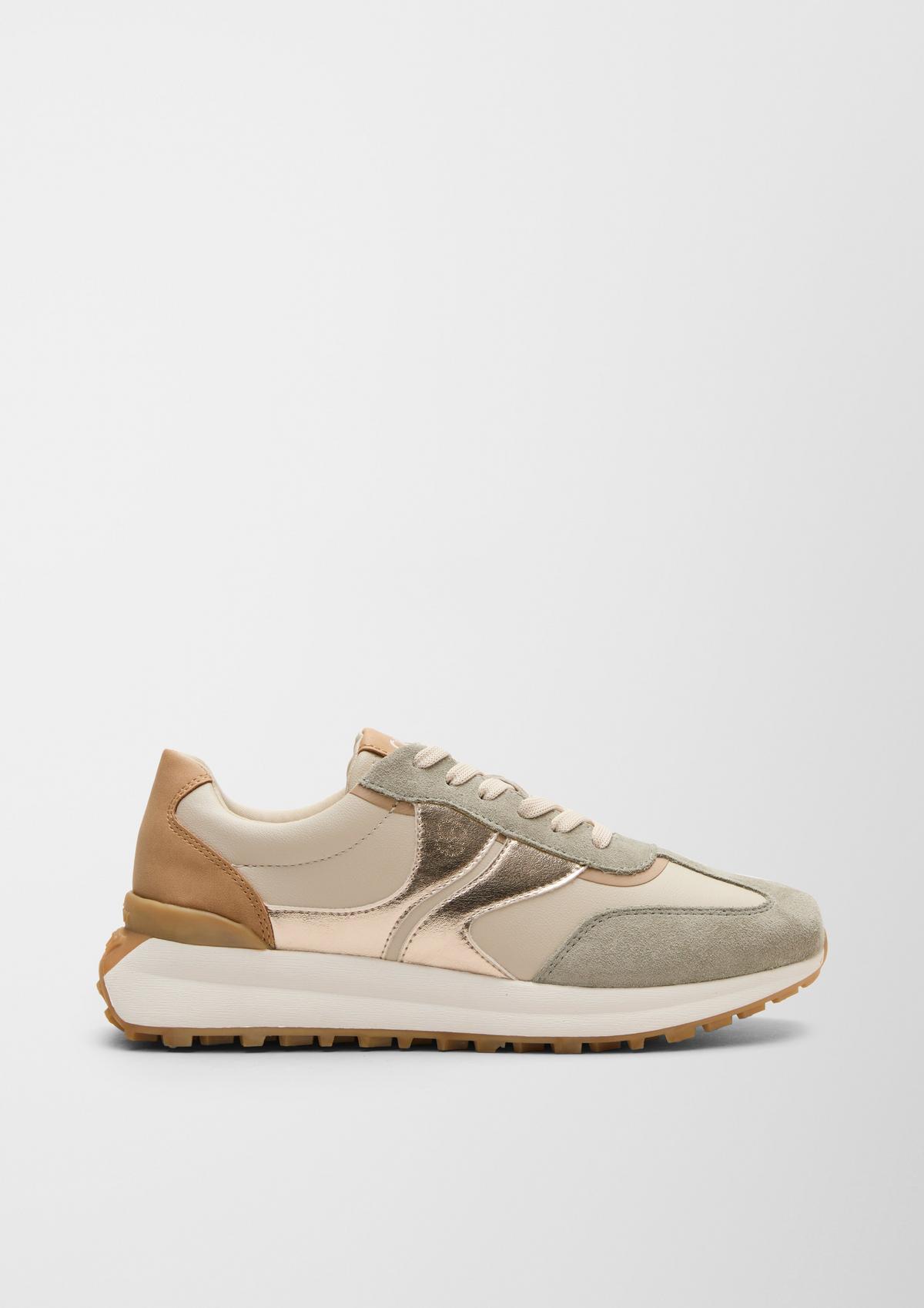 s.Oliver Sneakers met plateauzool