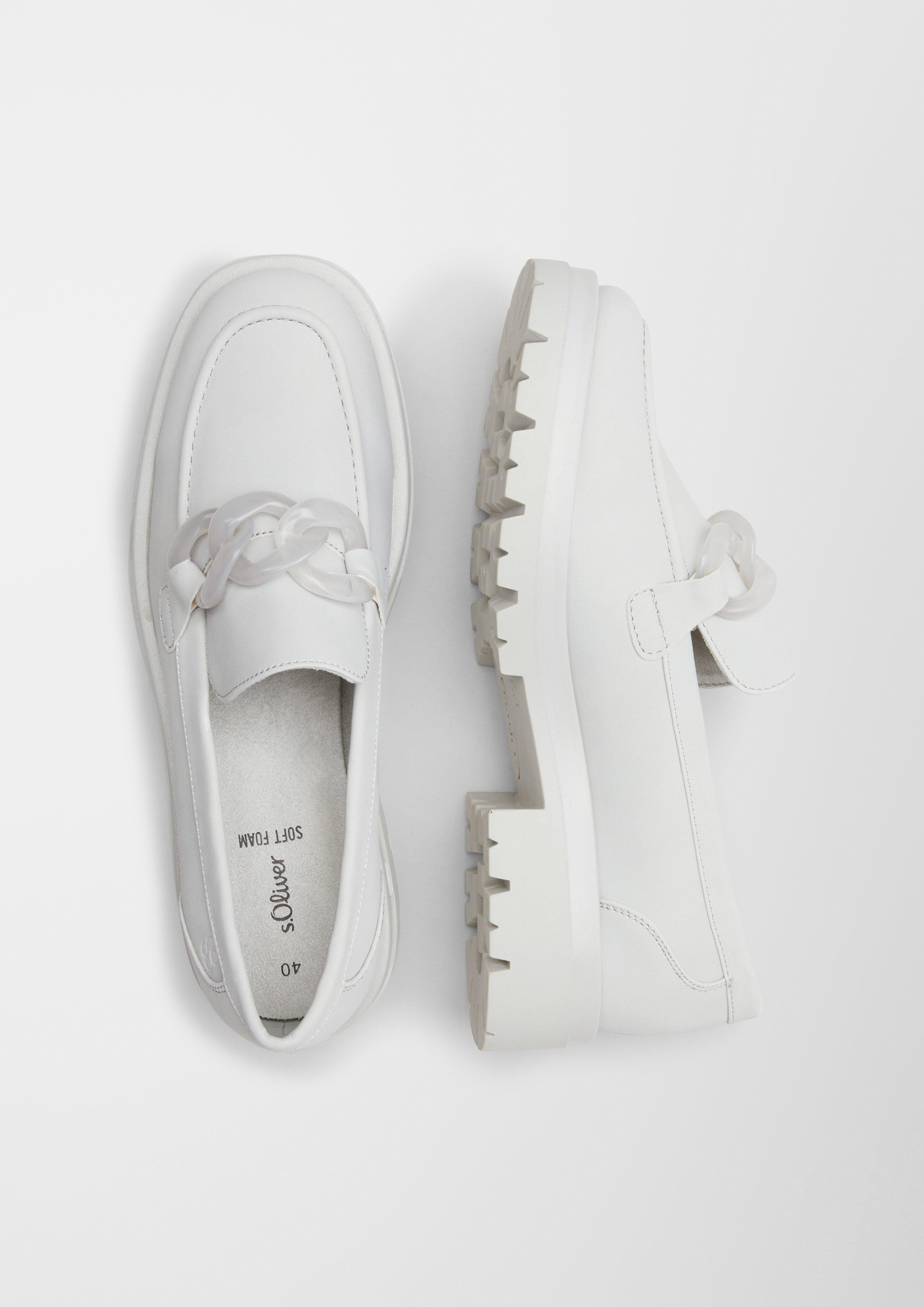 s.Oliver Loafer mit Ketten-Detail