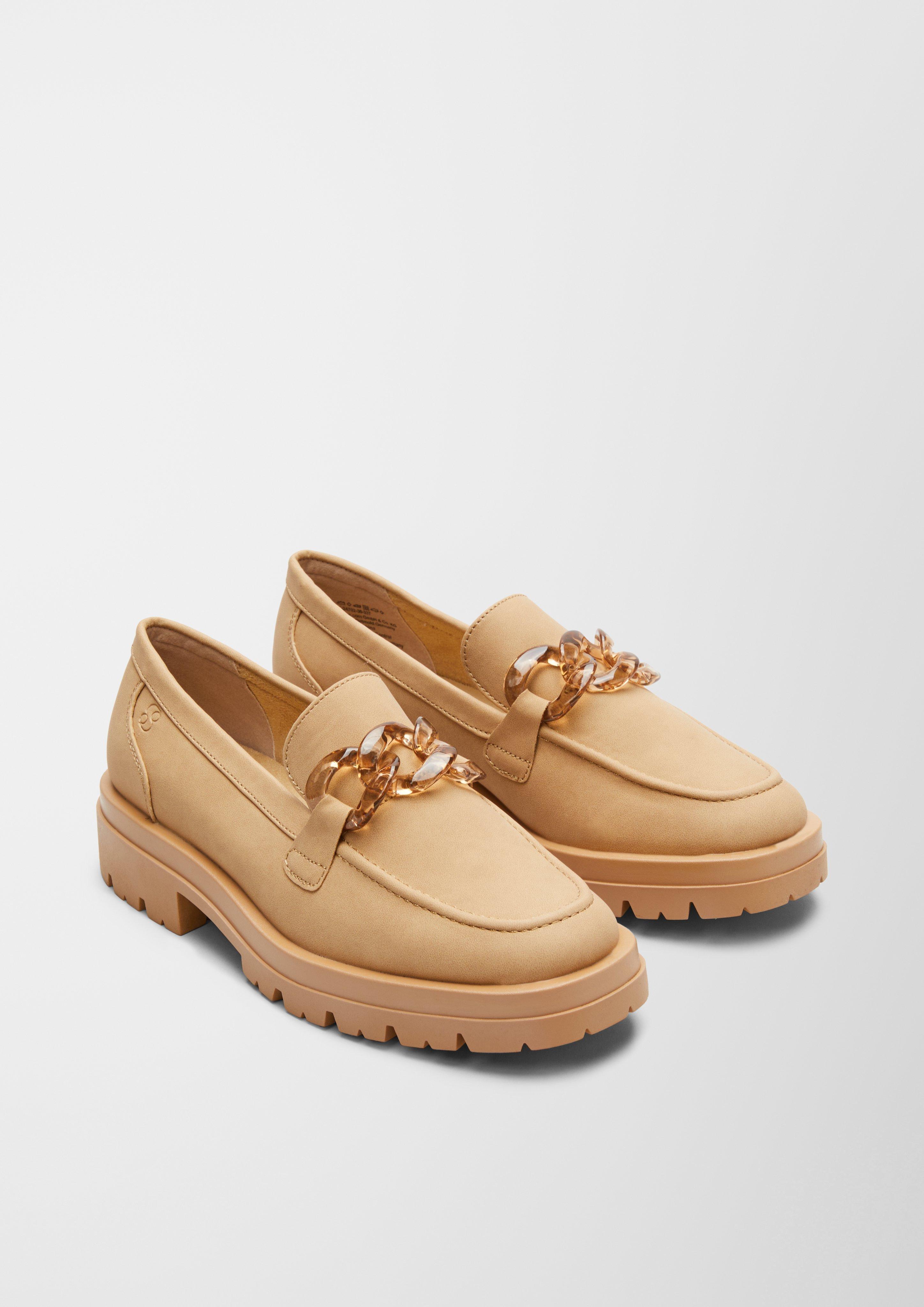 S.Oliver Loafer mit Ketten-Detail