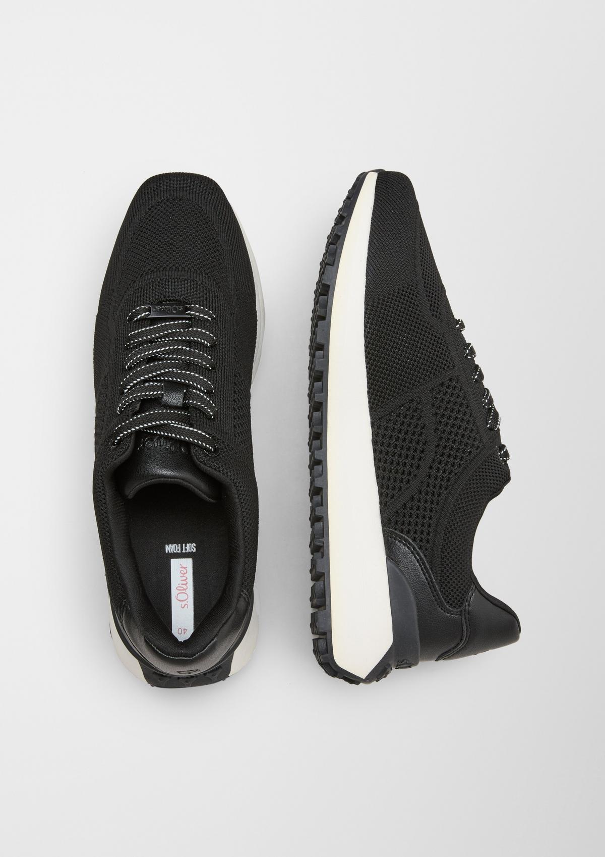 s.Oliver Sneakers sportives d'aspect mesh