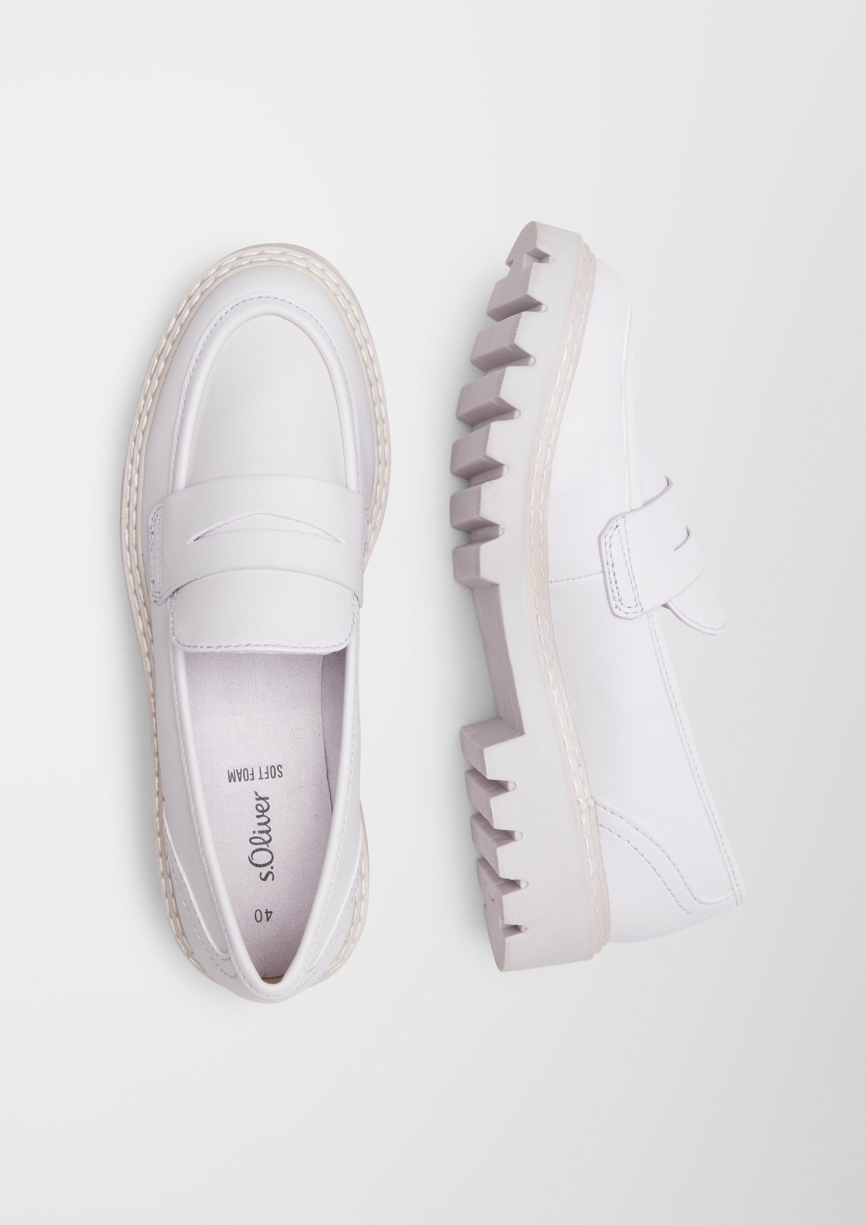 s.Oliver Loafer in Leder-Optik