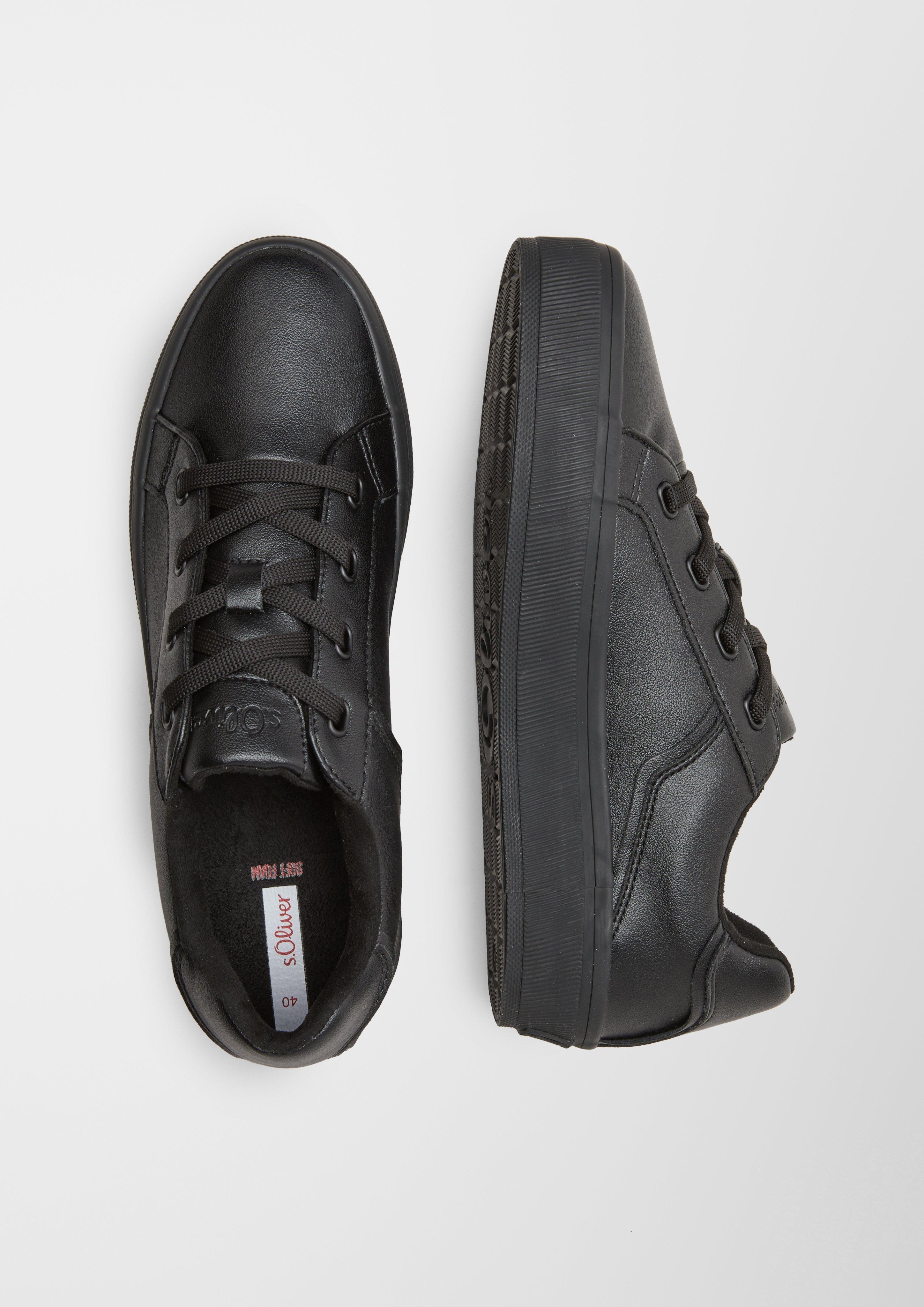 s.Oliver Schnürer in Leder-Optik