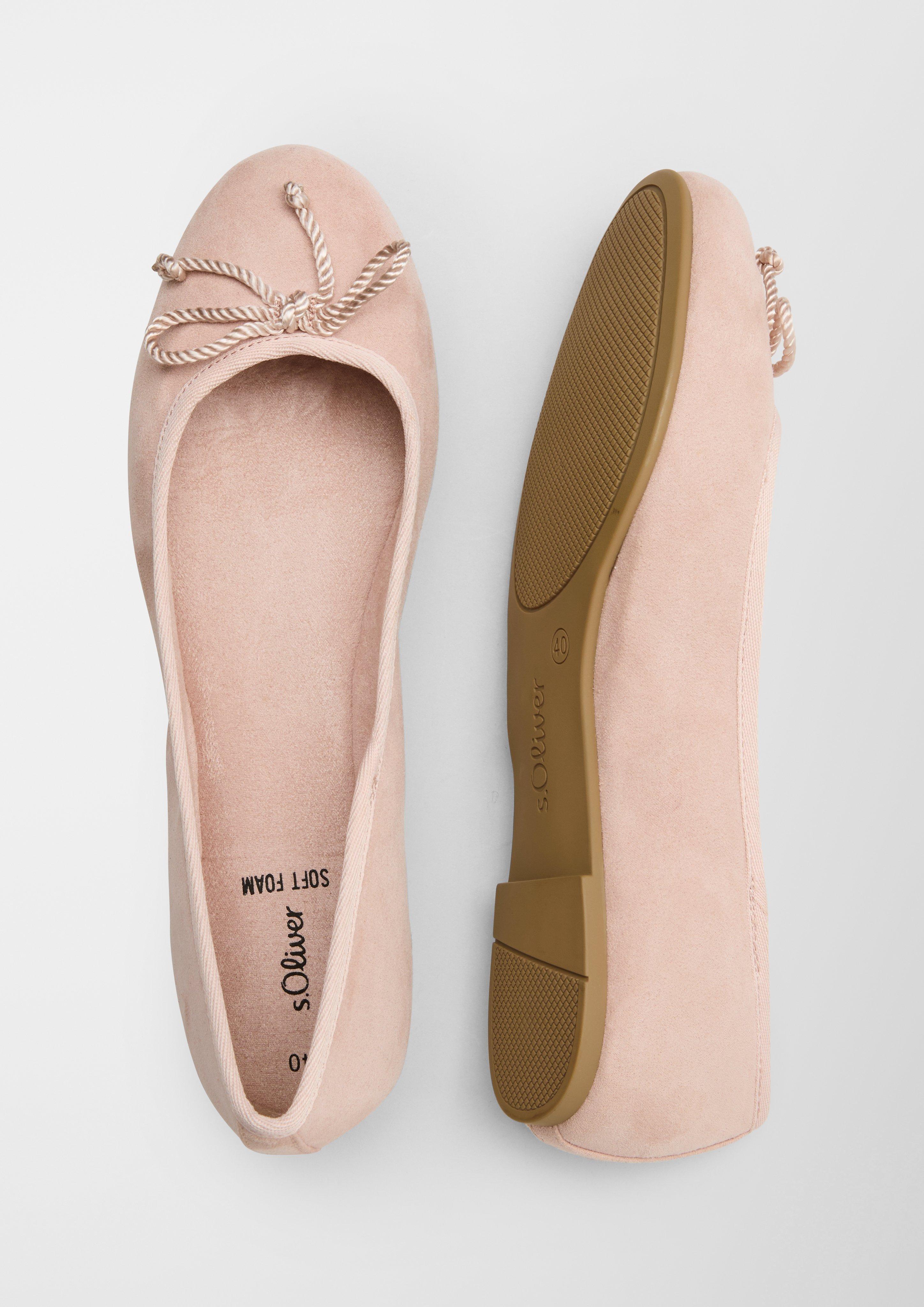 s.Oliver Ballerinas aus Lederimitat