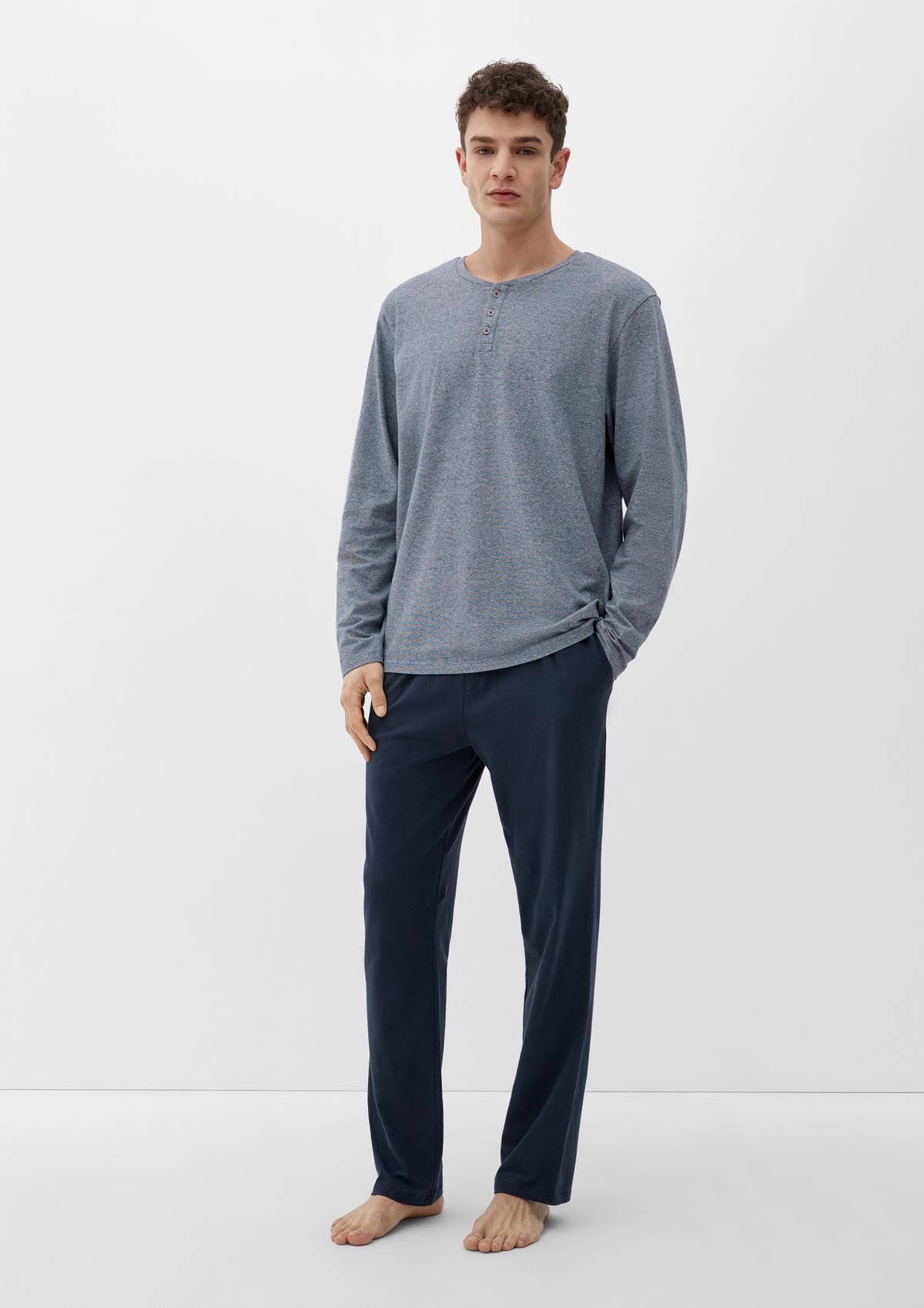 s.Oliver Pyjama en coton stretch