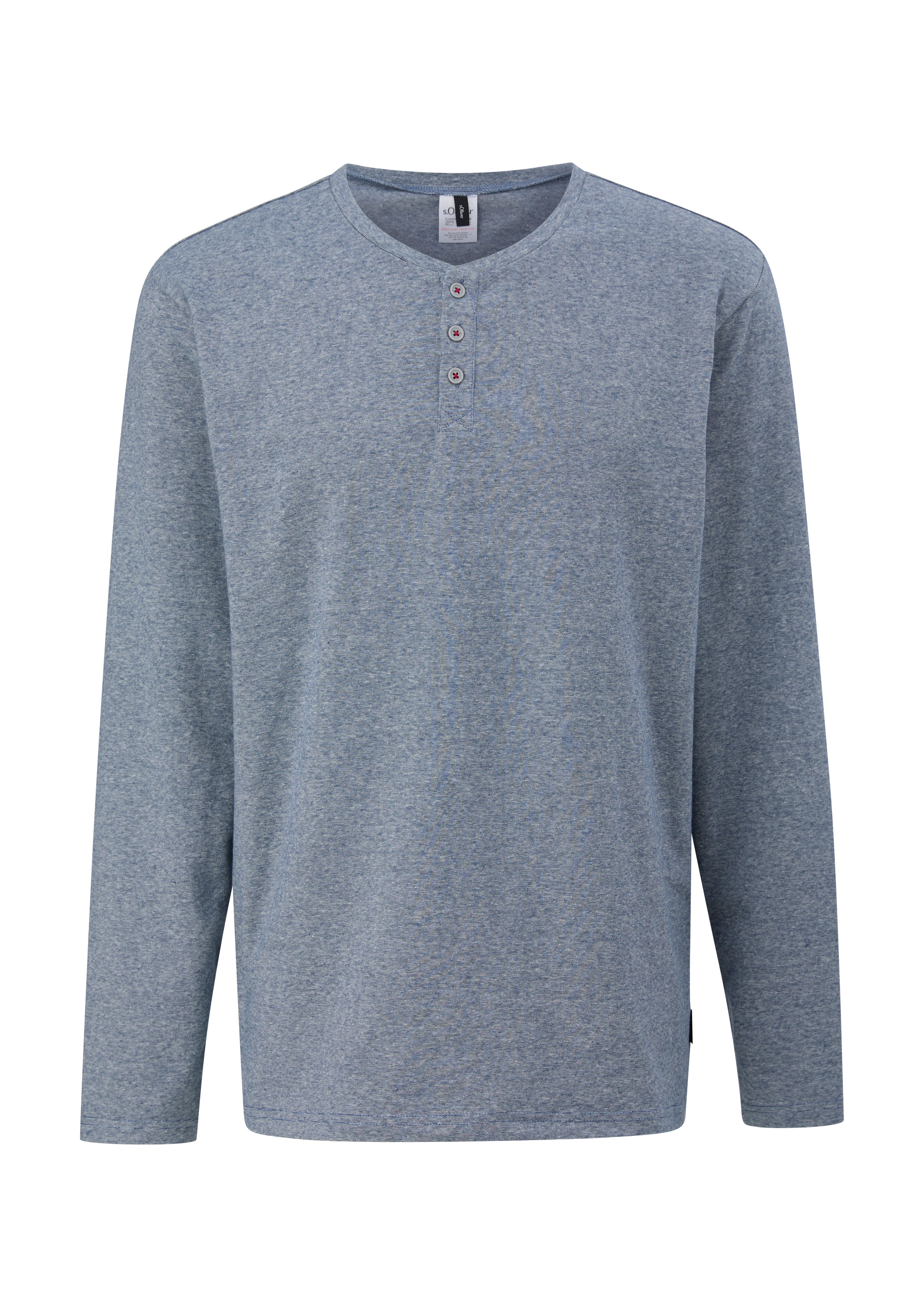 s.Oliver Meliertes Langarmshirt