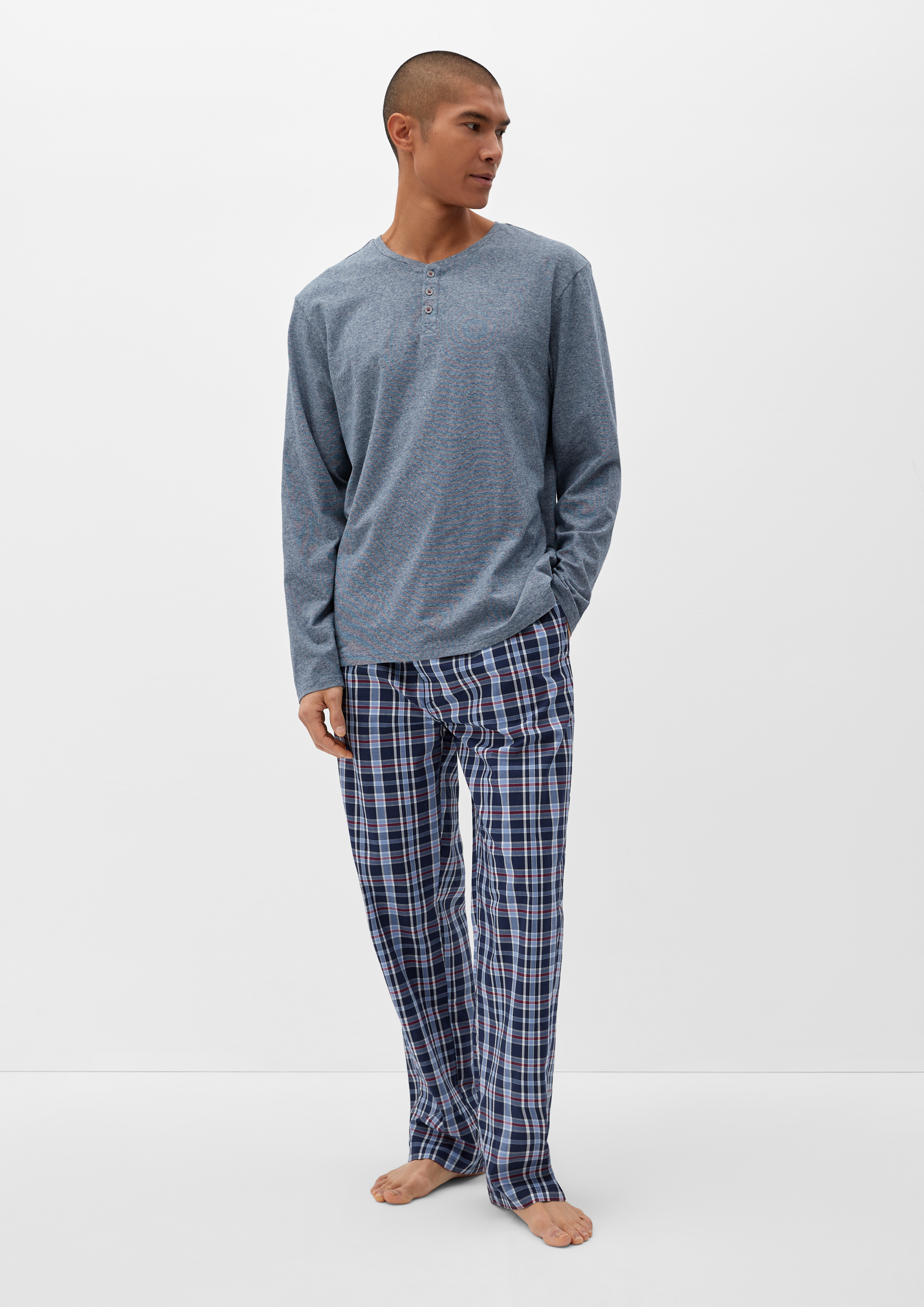 Pyjamashirt in 56W1 & 95W1