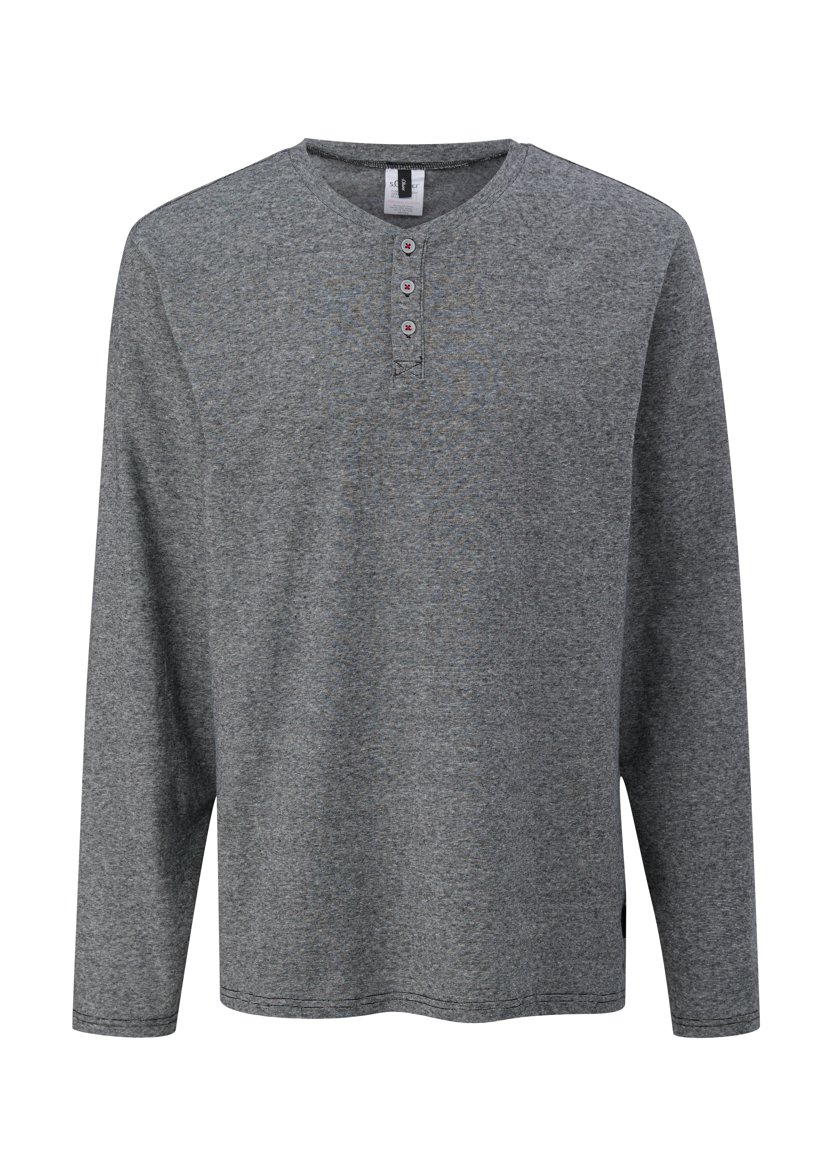 s.Oliver Meliertes Langarmshirt