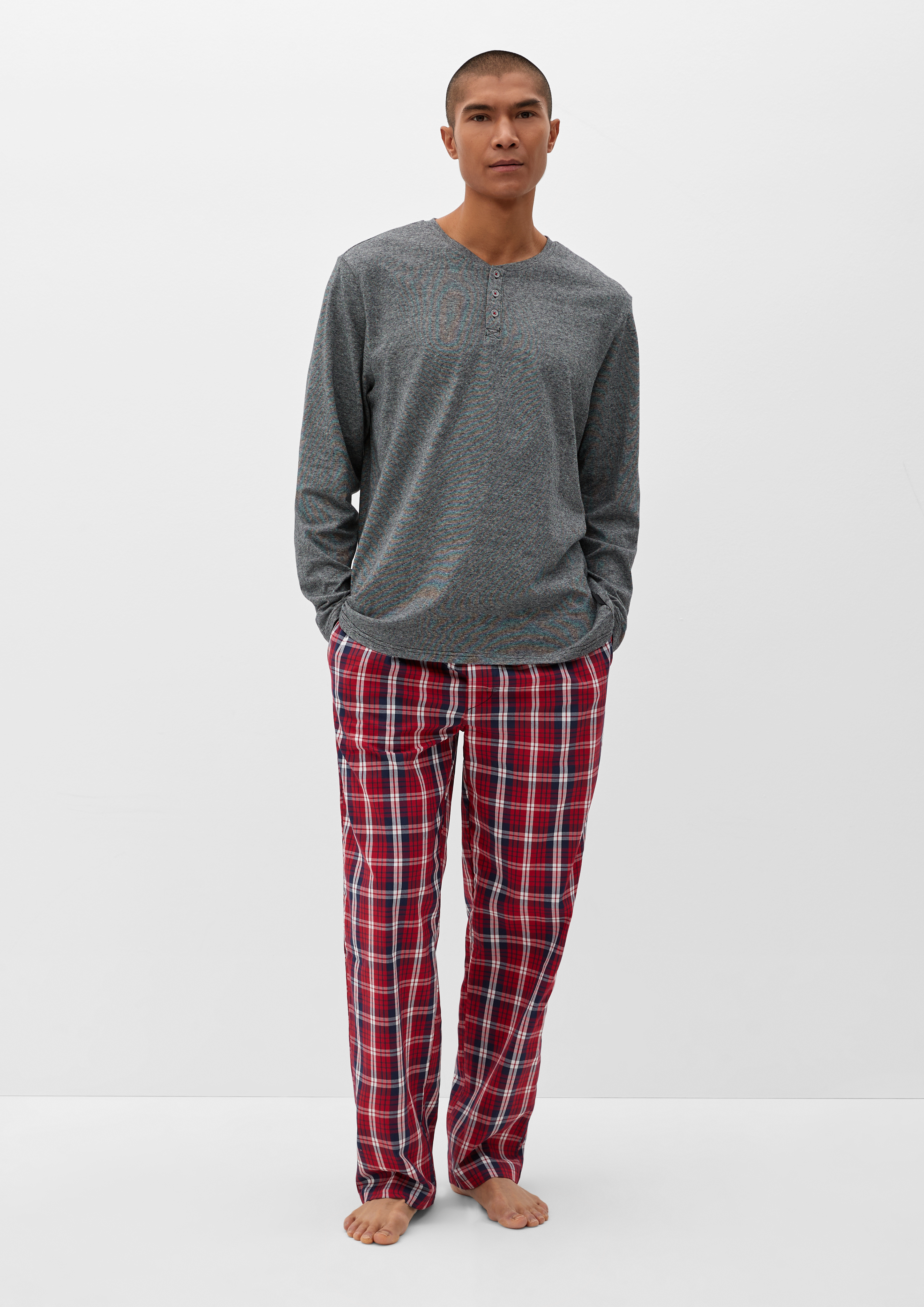 Pyjamashirt in 95W1 & 56W1