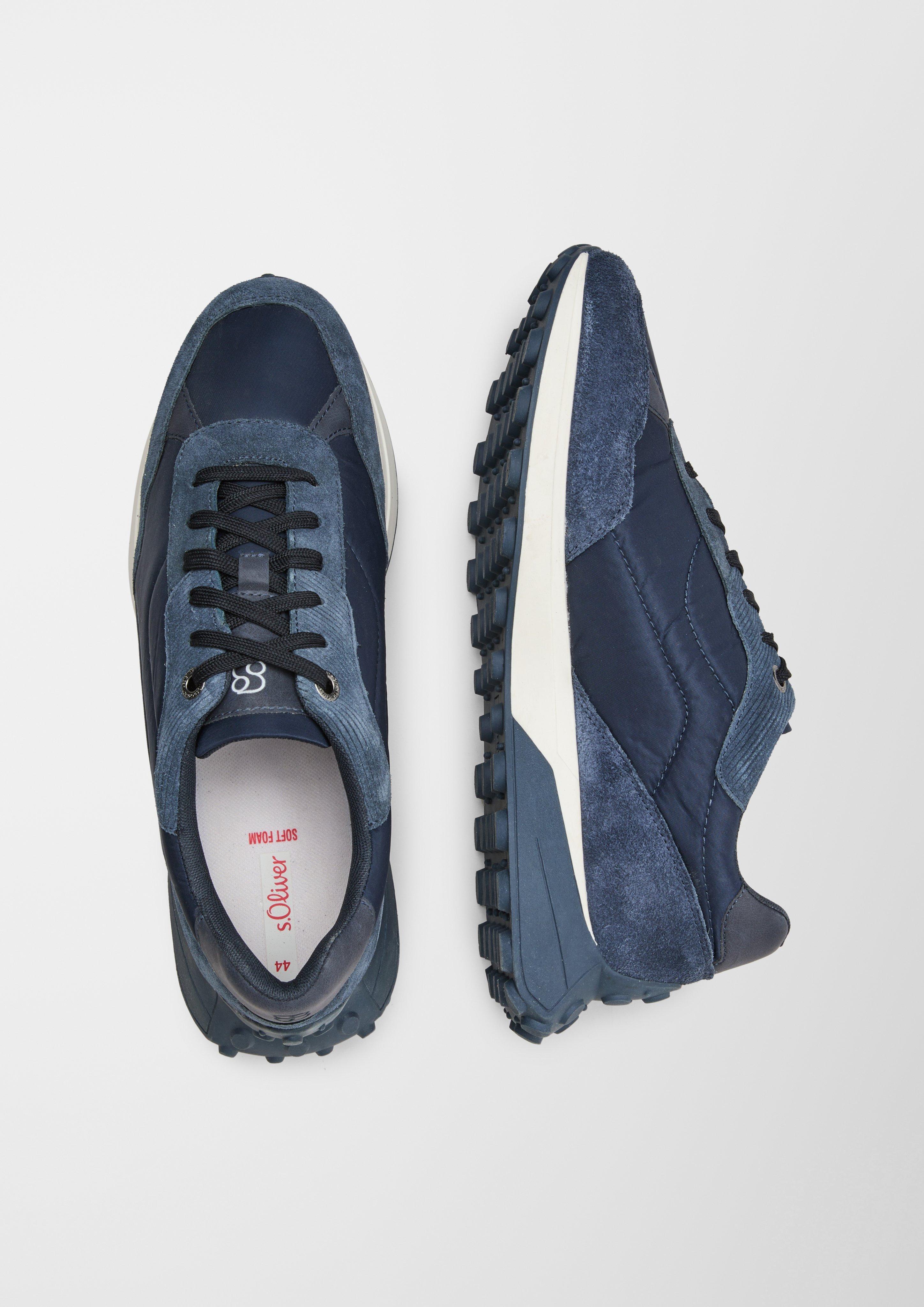 s.Oliver Sneaker im Materialmix