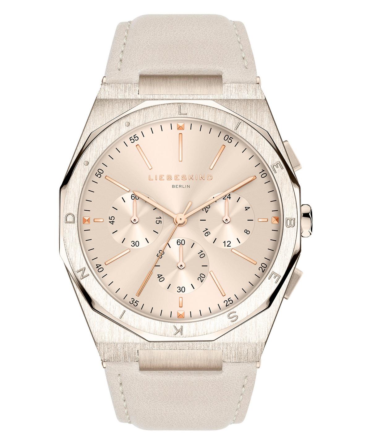 Chronograph Damenuhr Rosegold Liebeskind Liebeskind Damenuhr