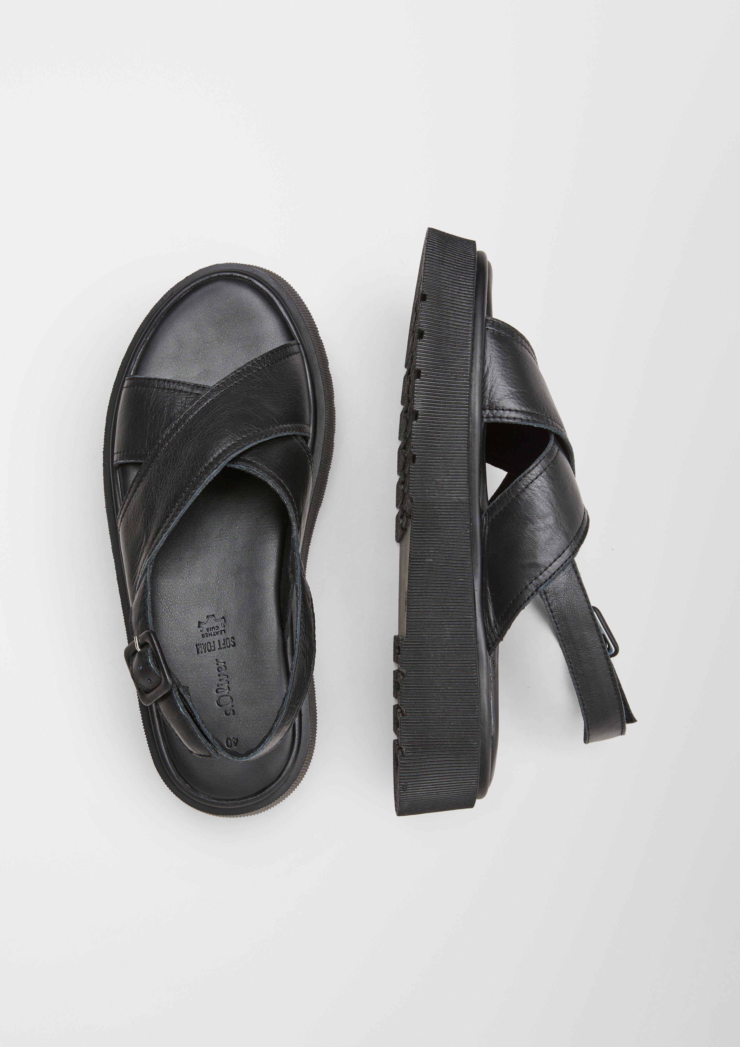 s.Oliver Sandalen aus Echtleder