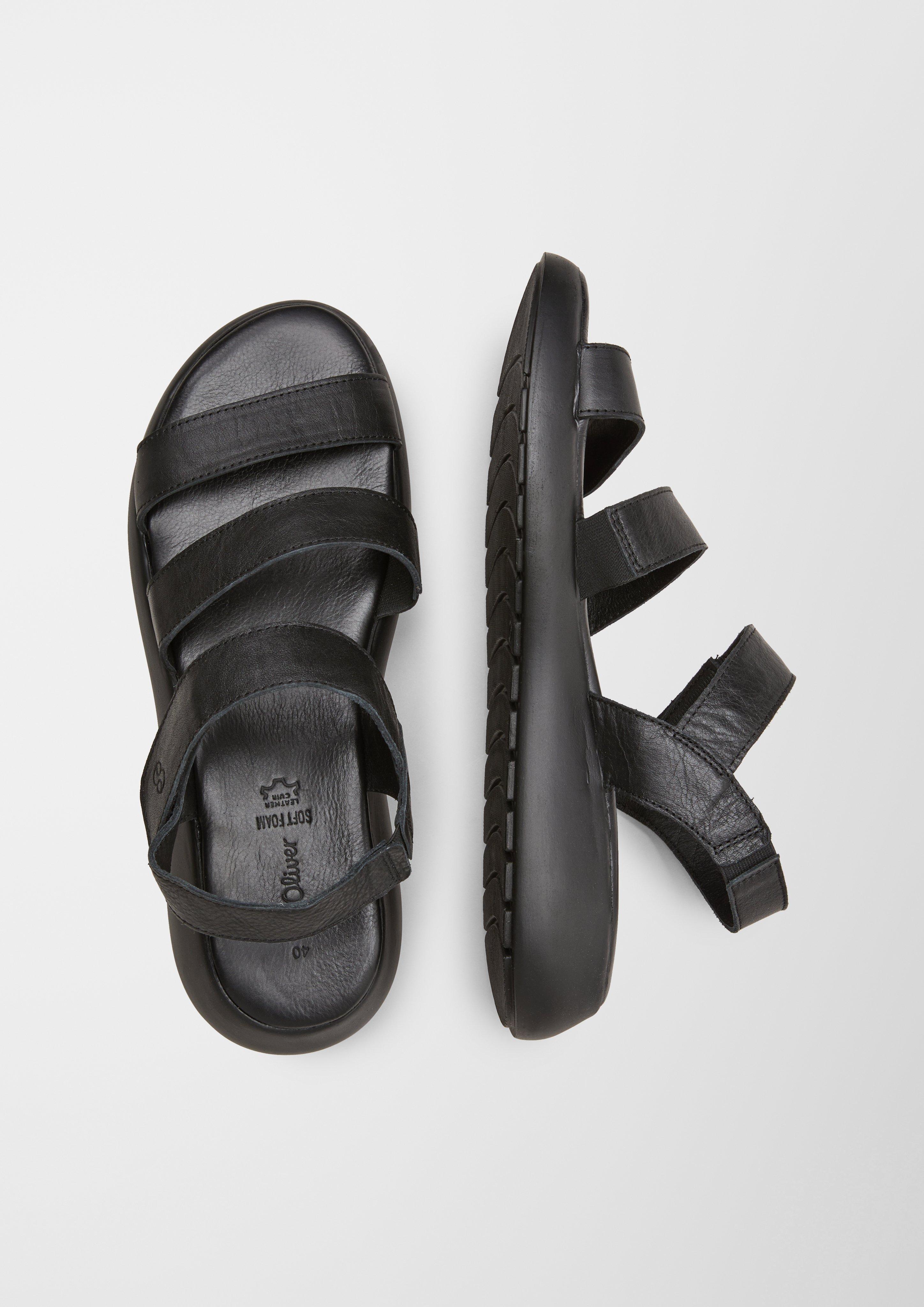 s.Oliver Sandalen aus Rindsleder