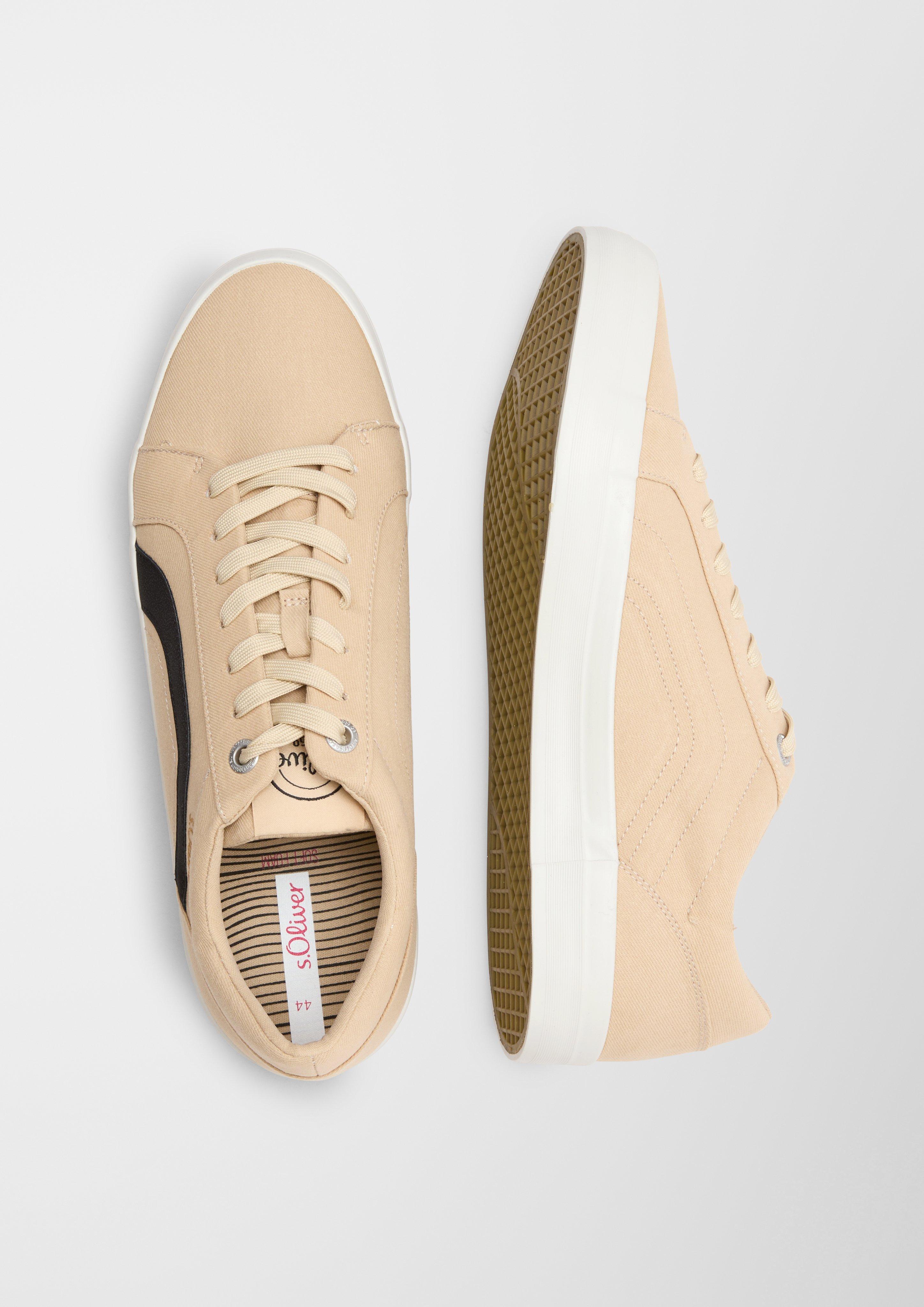 s.Oliver Sneaker mit Kontrast-Detail