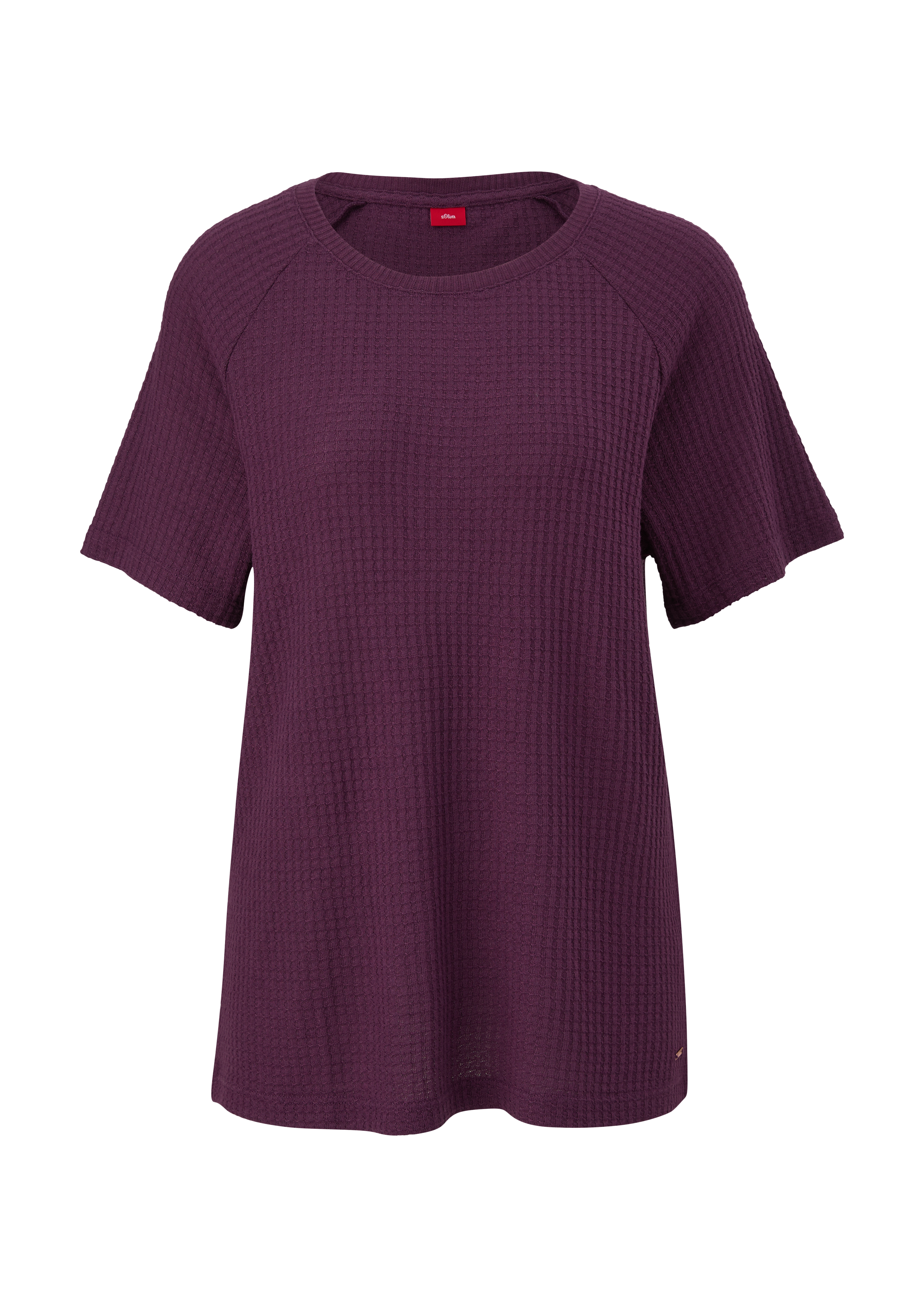 Nachtshirt met wafelpiqué-structuur