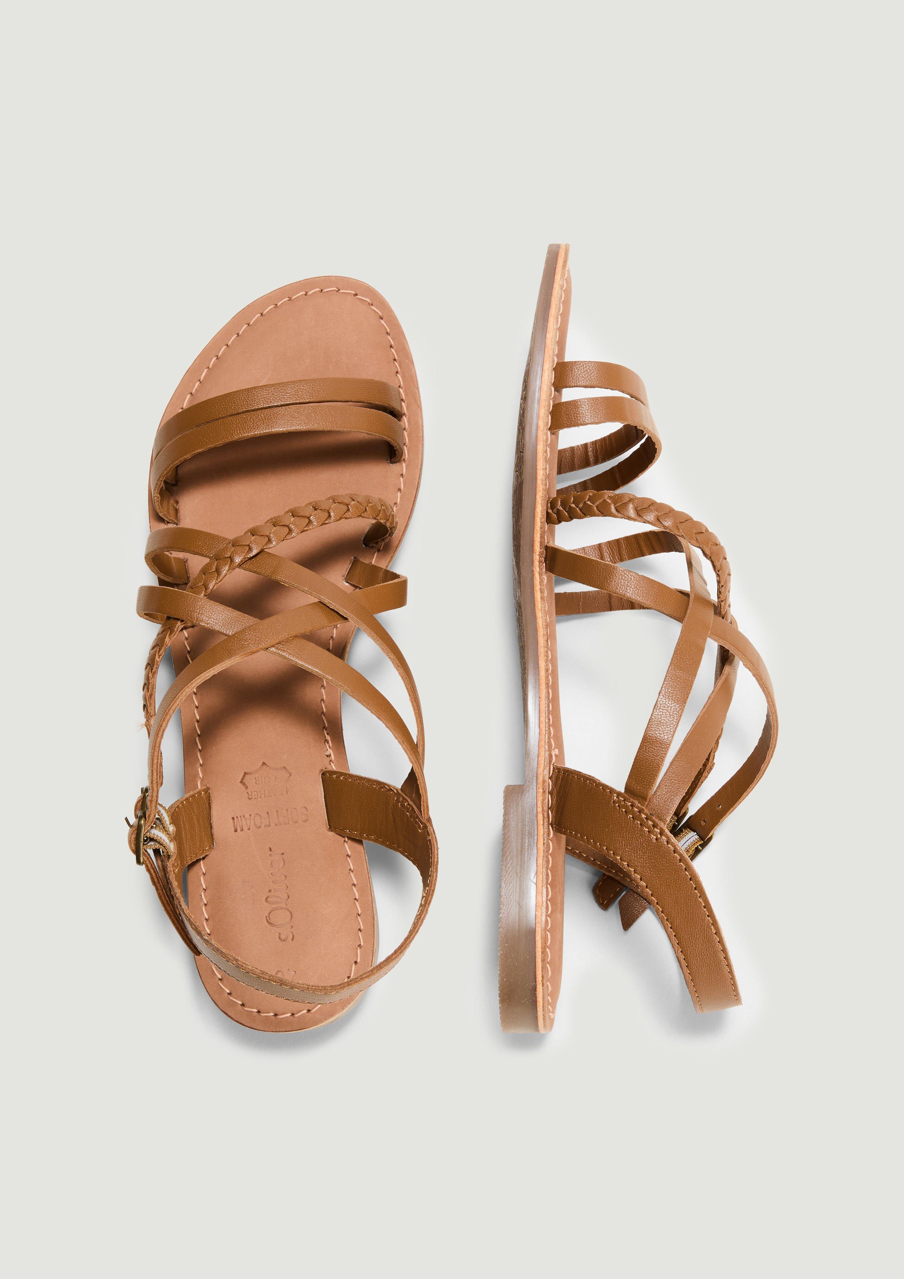 s.Oliver Sandalen aus Echtleder