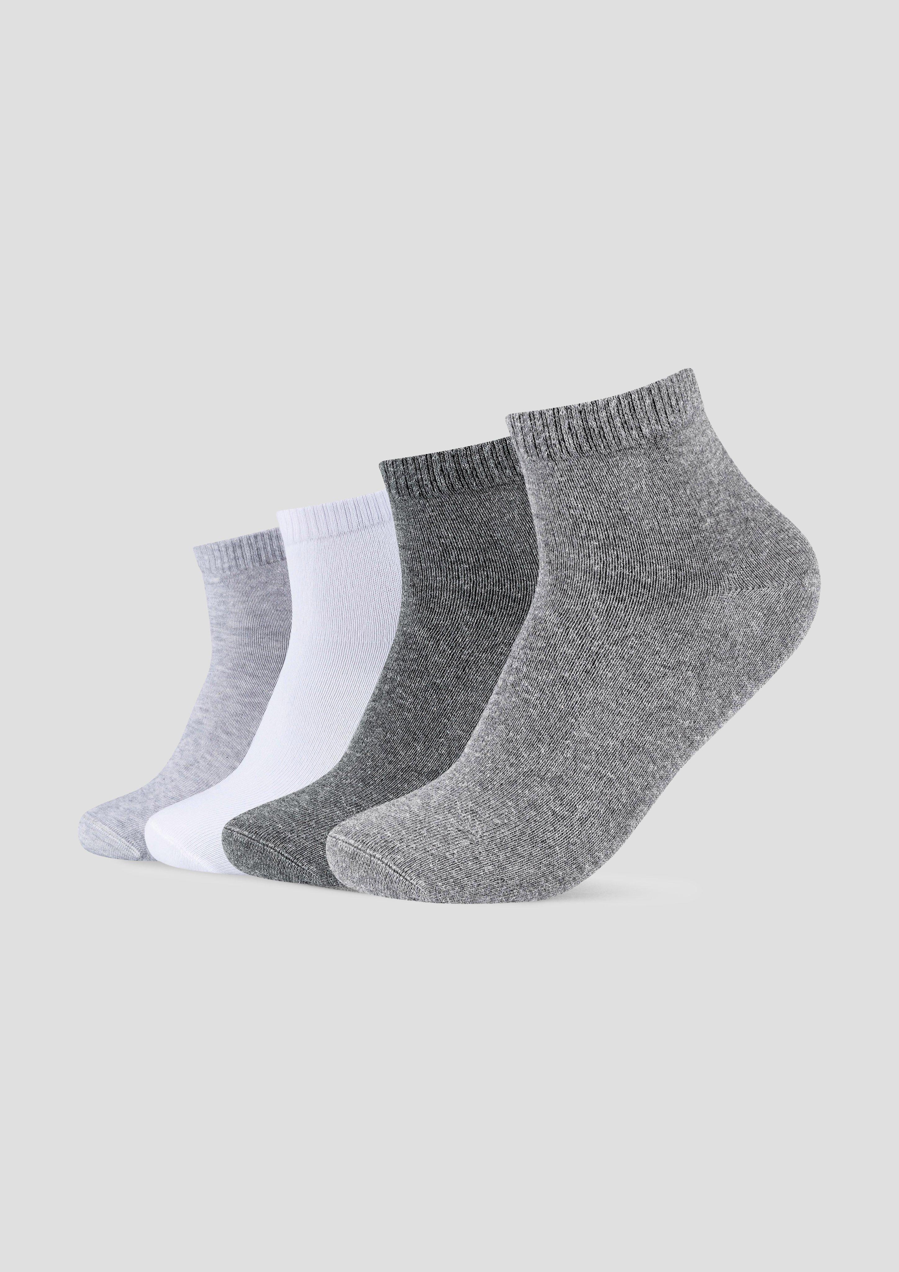 S.Oliver Kurze Socken im 4er-Pack