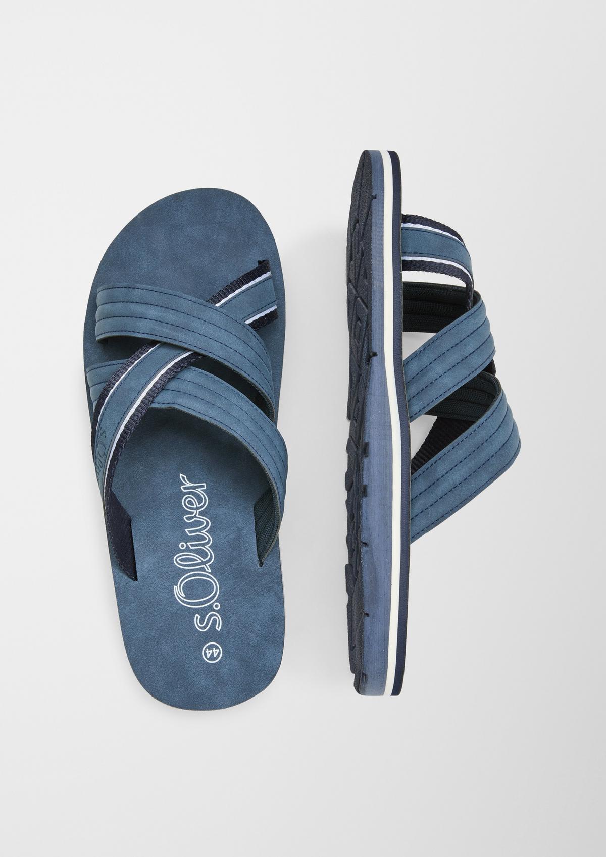 s.Oliver Criss cross slippers