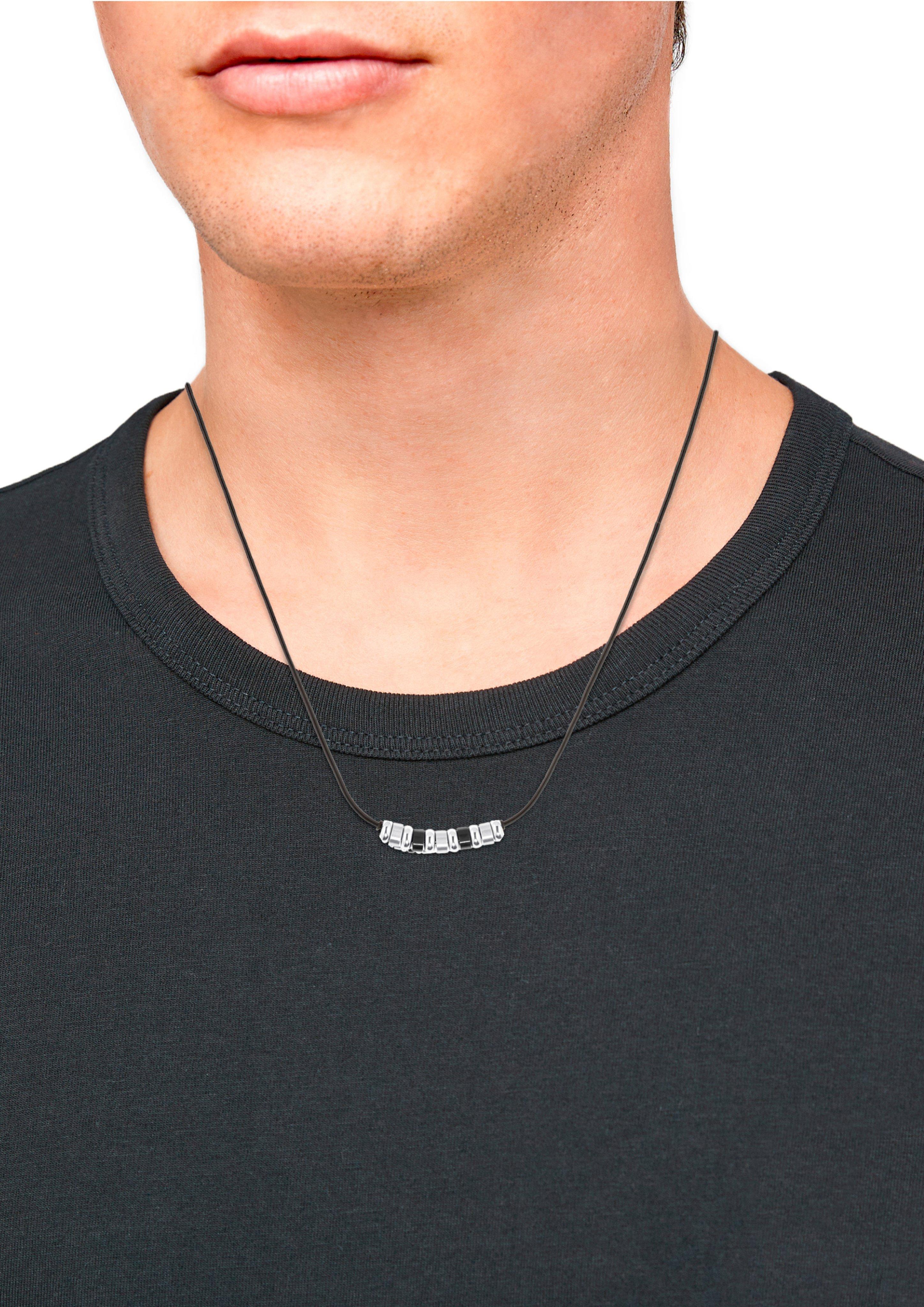 s.Oliver Halskette mit Edelstahl-Beads