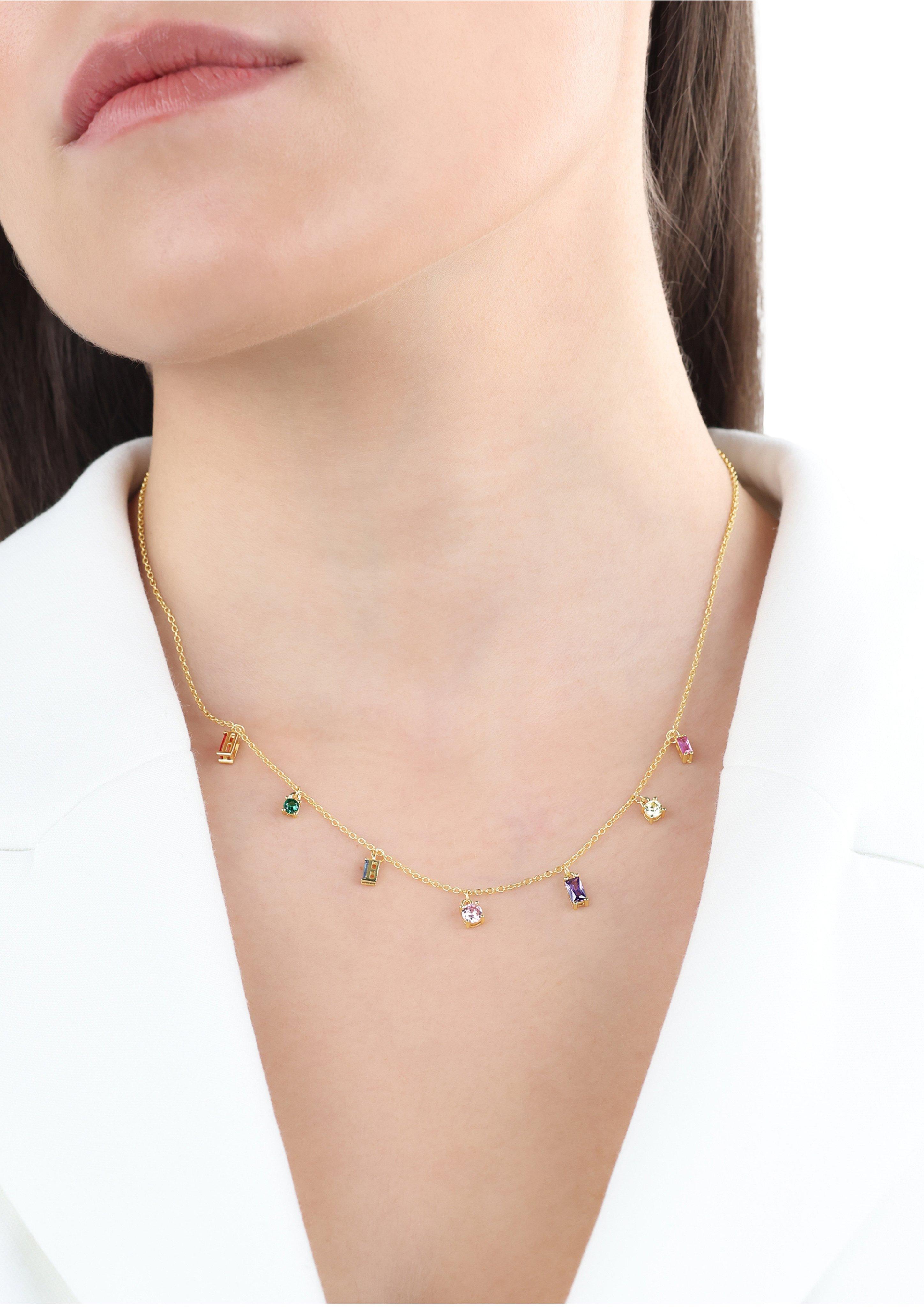 s.Oliver Halskette mit Zirkoniasteinen