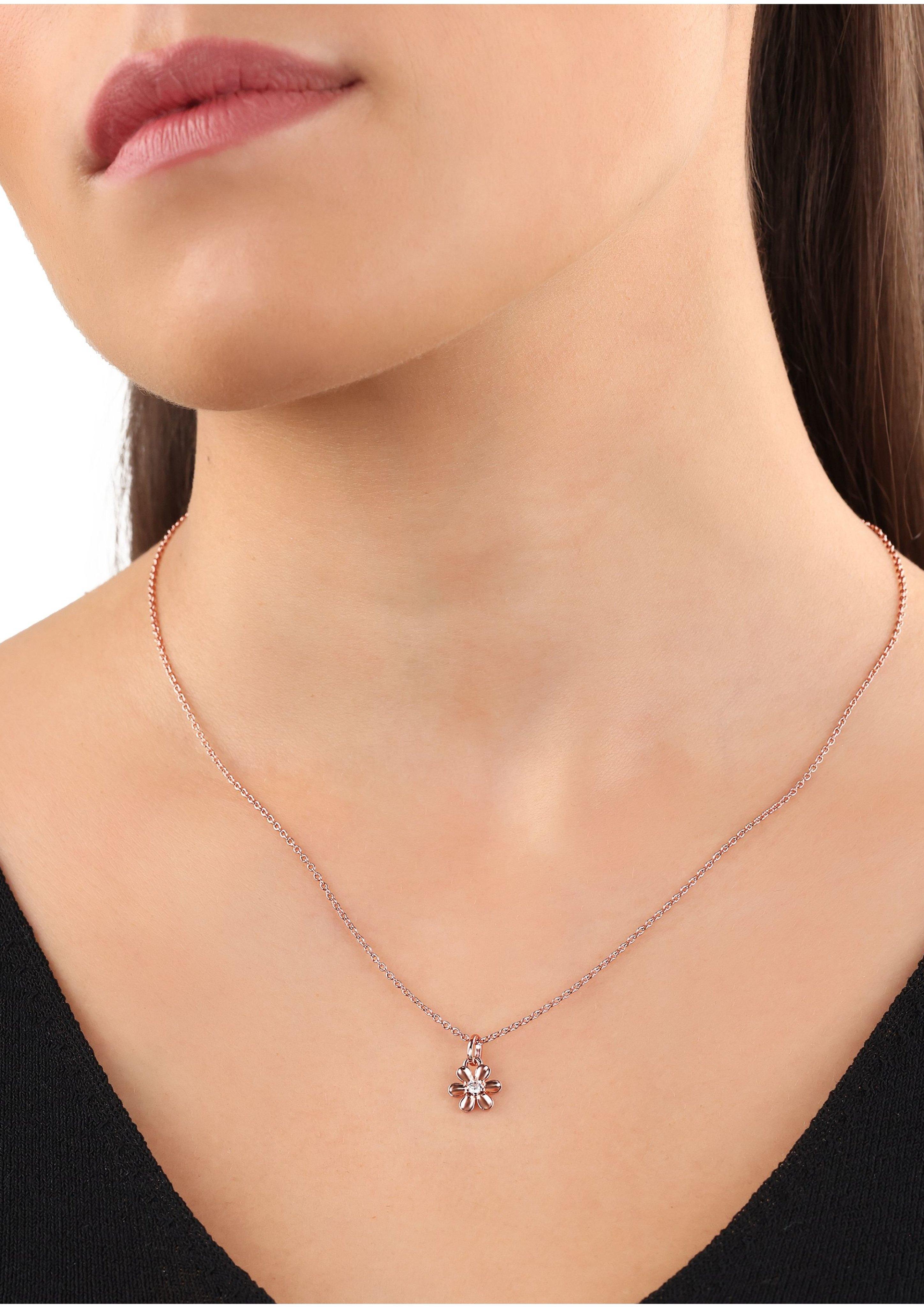 s.Oliver Rosévergoldete Kette aus Silber 925