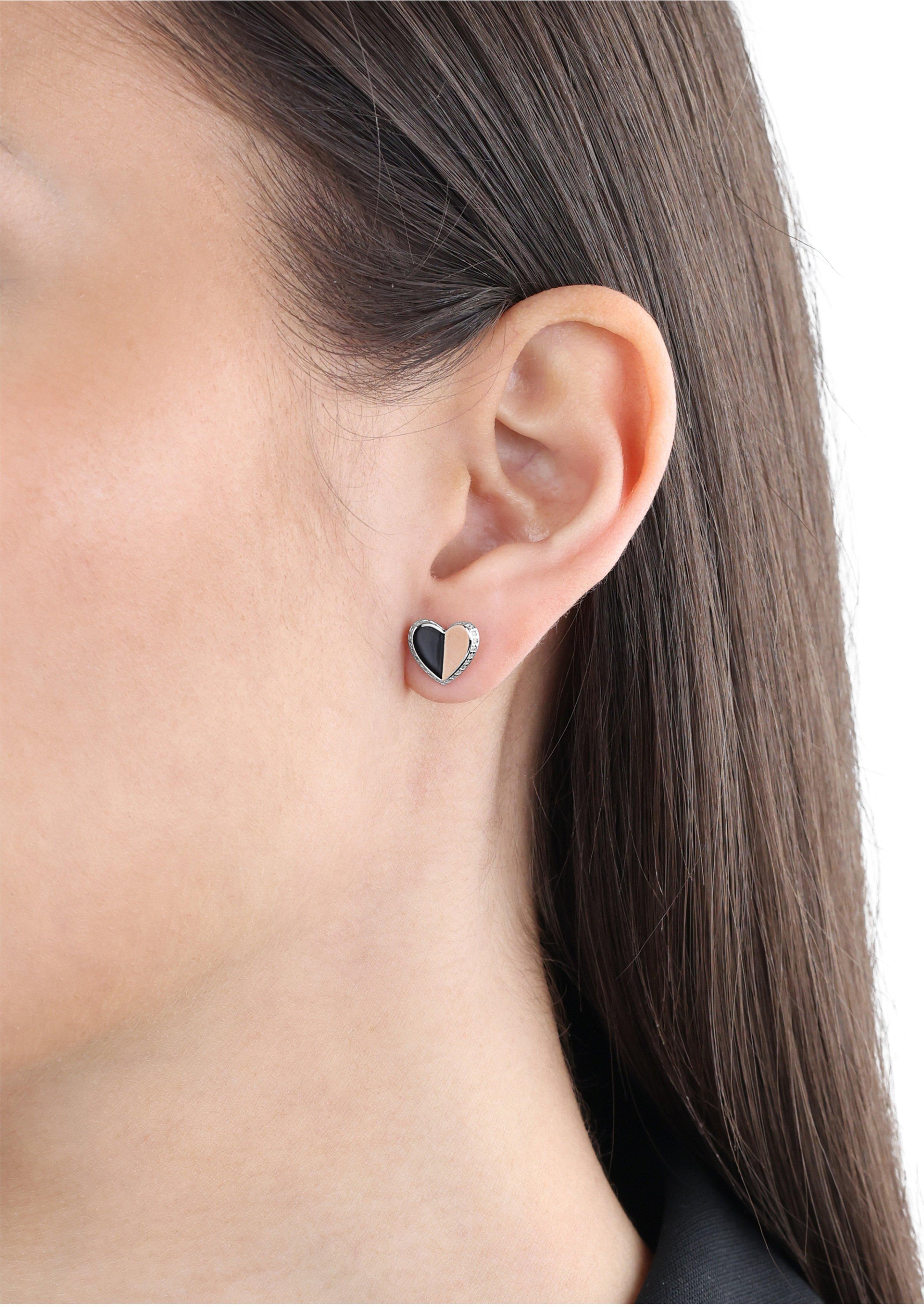 s.Oliver Ohrstecker in Herzform