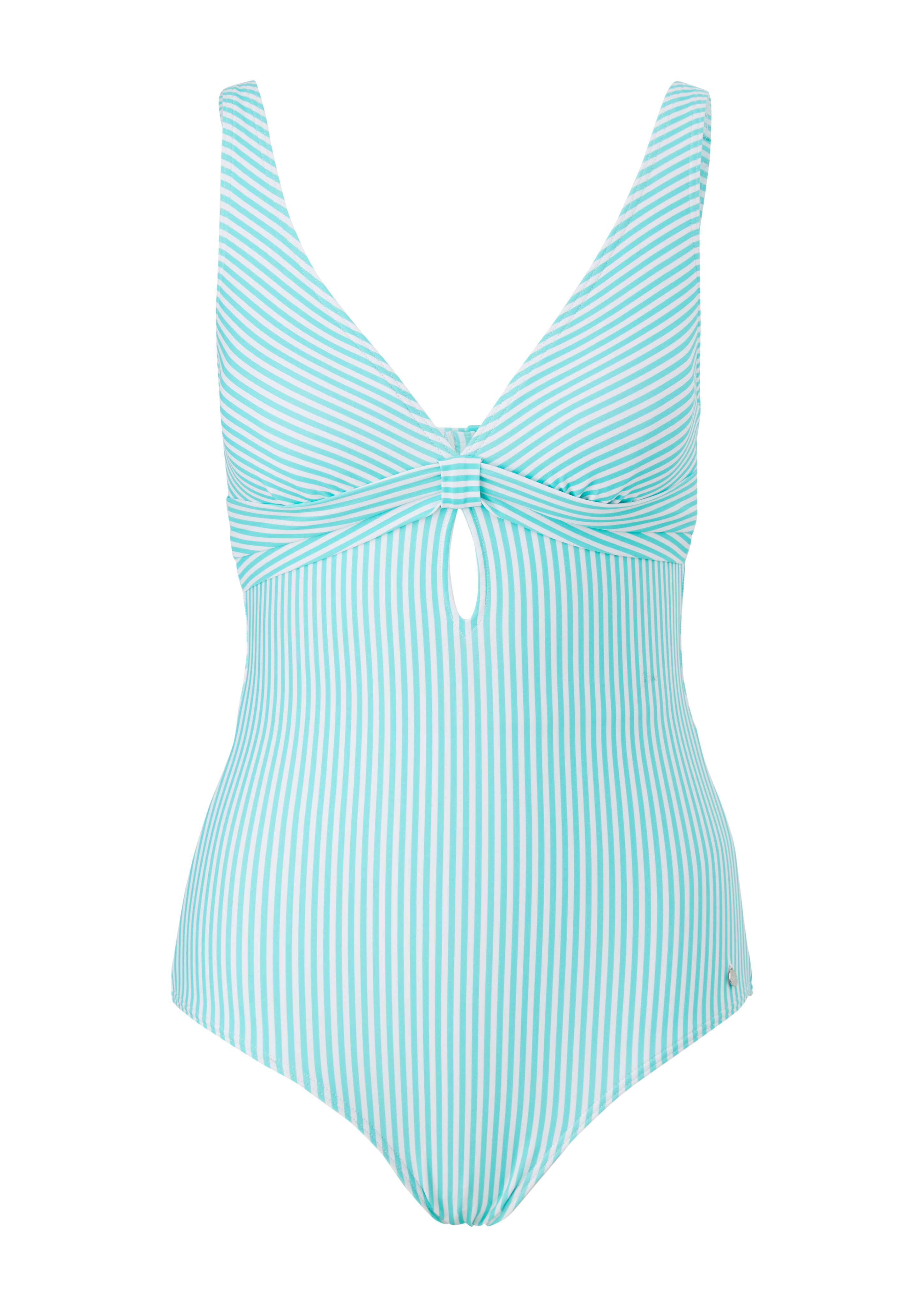 Femmes Maillot de bain animé de découpes en blanc de s.Oliver