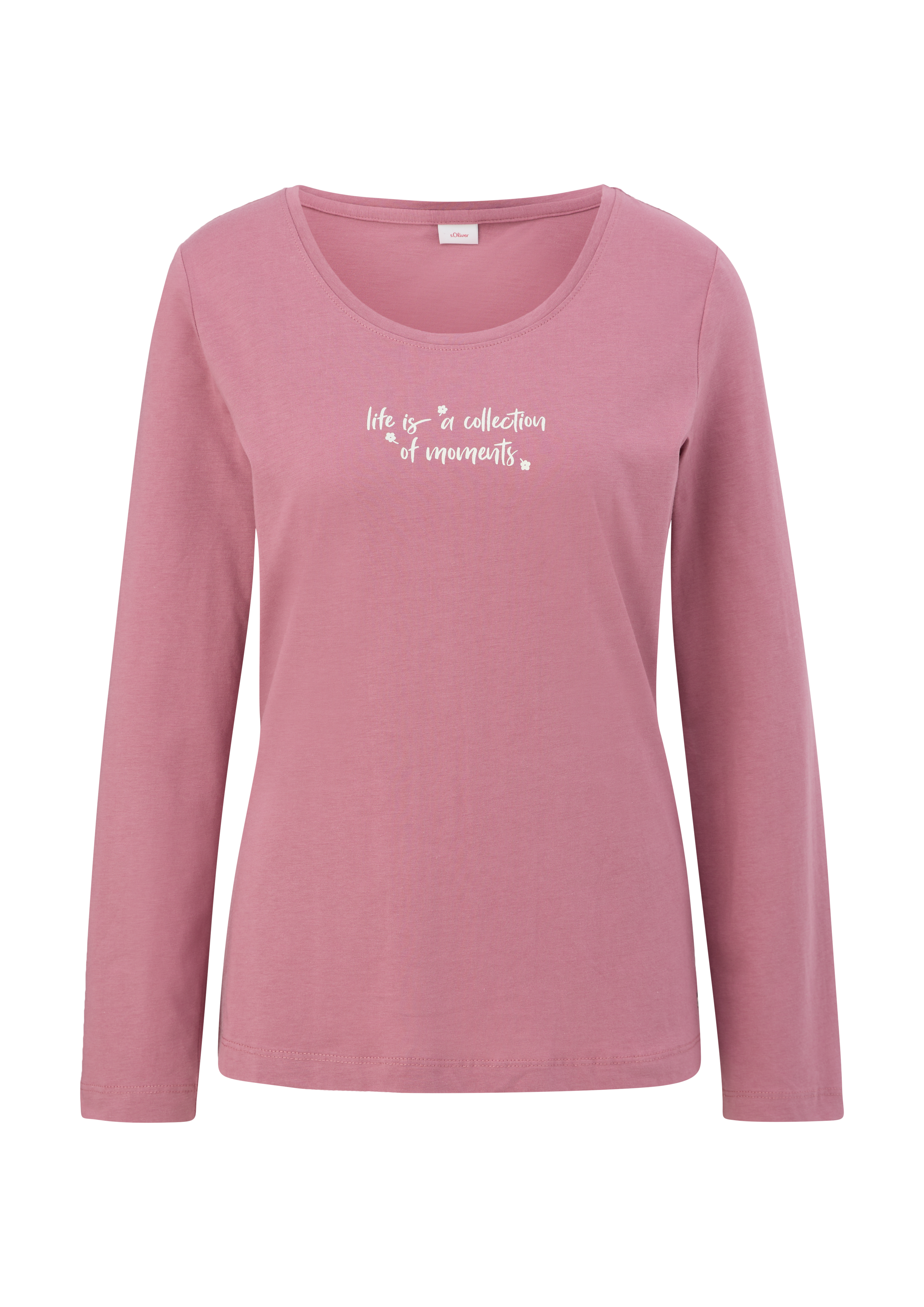 Zacht pyjamashirt