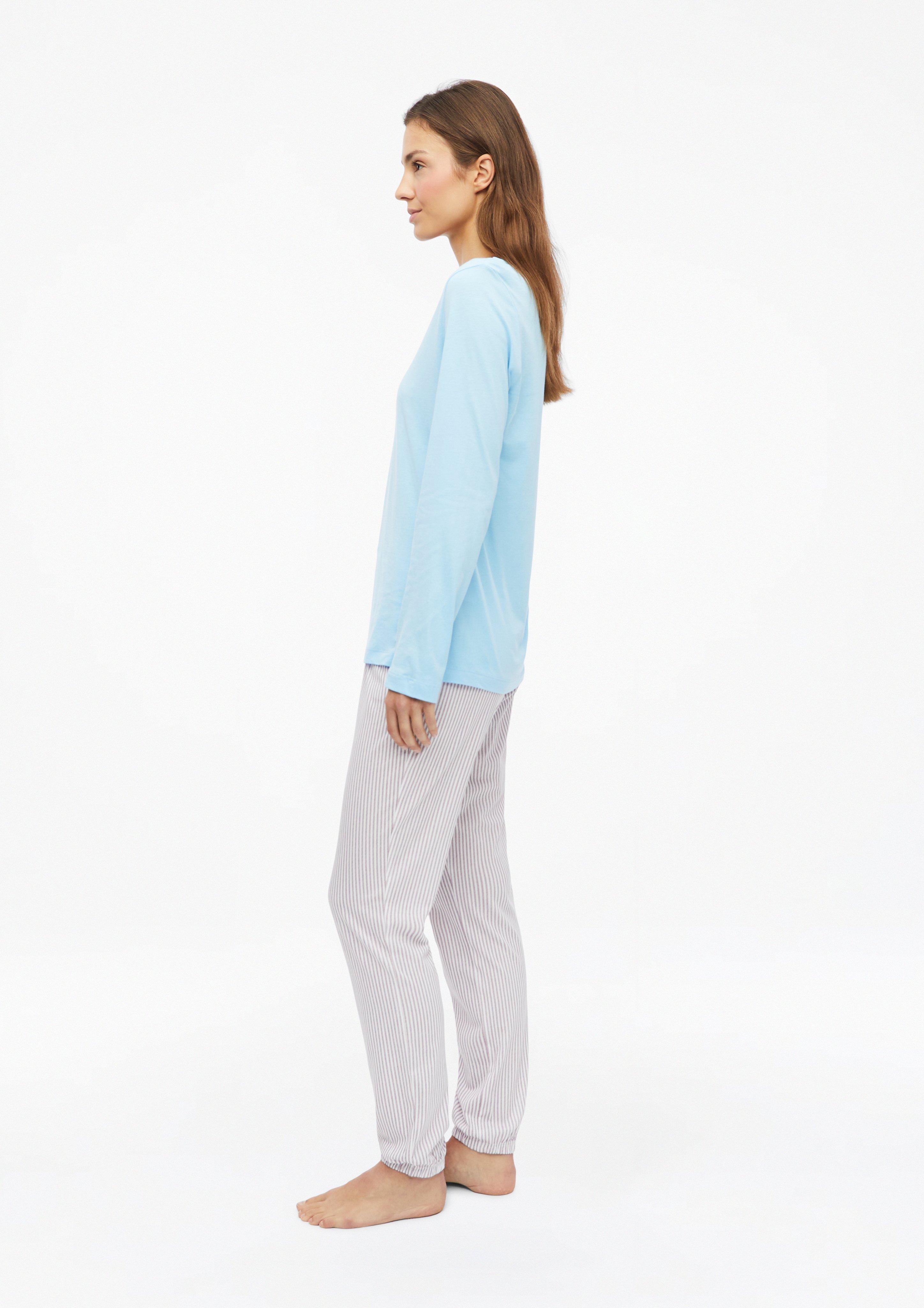 Dames Pyjama in wit van s.Oliver