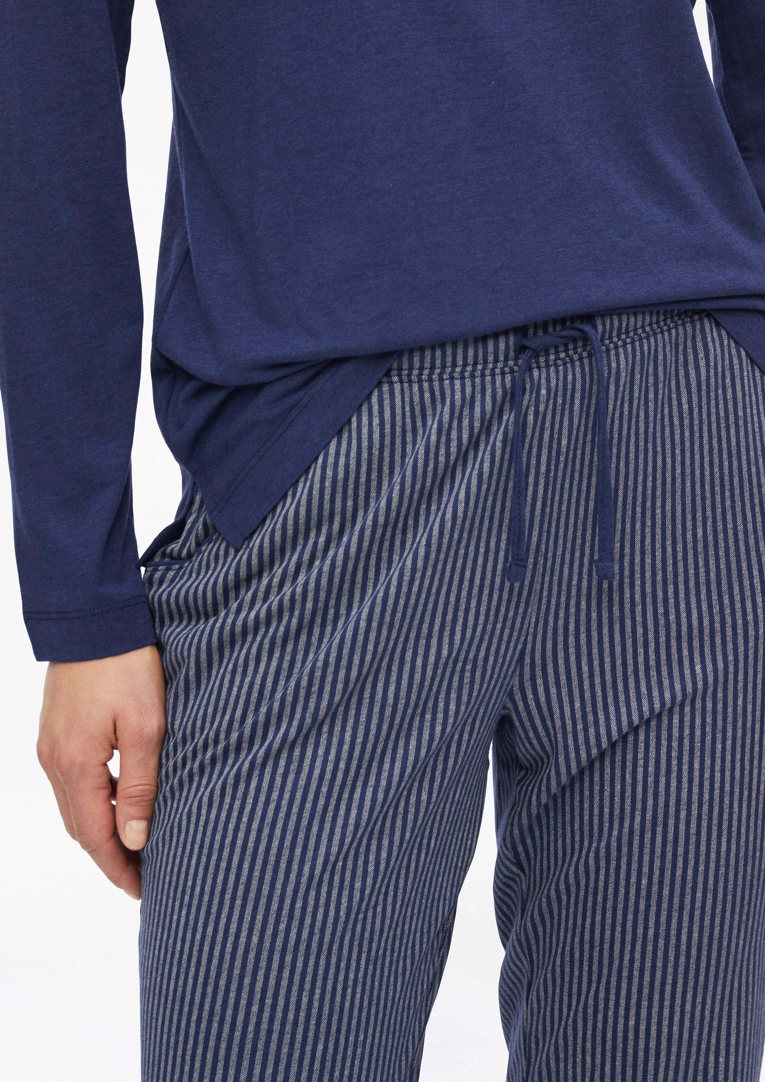 Damen Klassische Pyjamahose in blau von s.Oliver