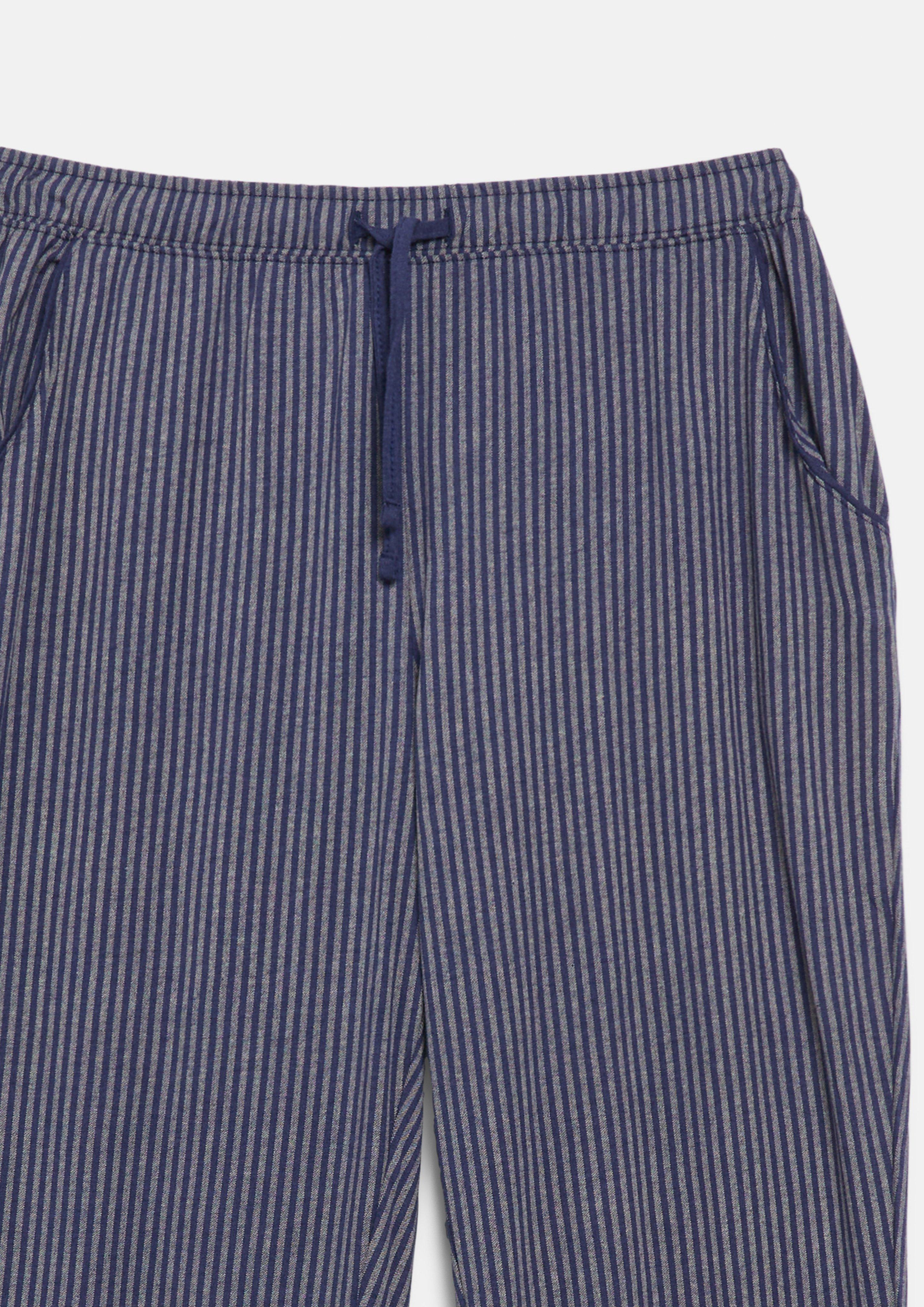Damen Klassische Pyjamahose in blau von s.Oliver